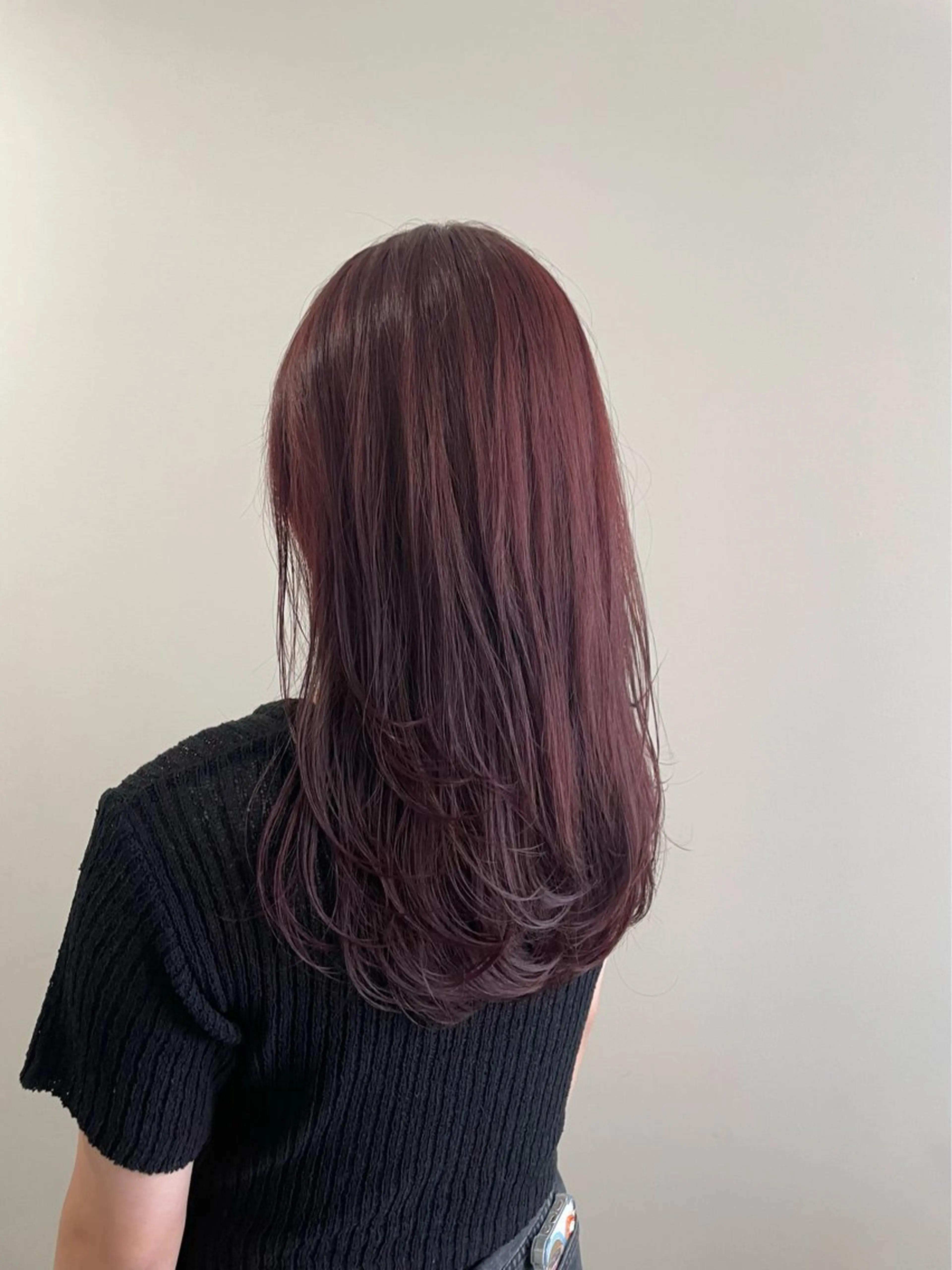 セミロング 店長/レイヤーカット /大東悠生のヘアスタイル