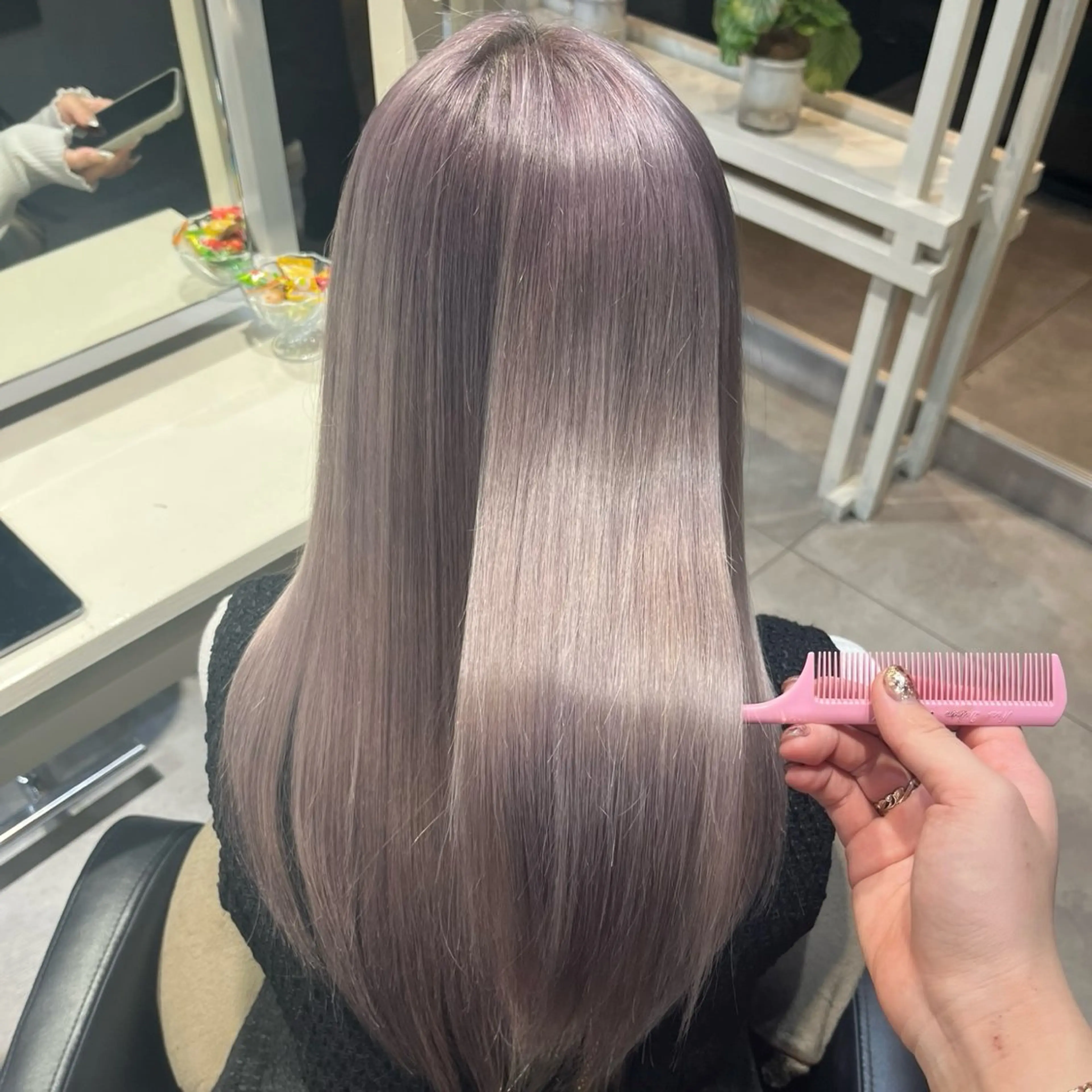 ロング カラー ヘアカラー トリートメント 🎀愛されモテ カラー🎀/moeのヘアスタイル
