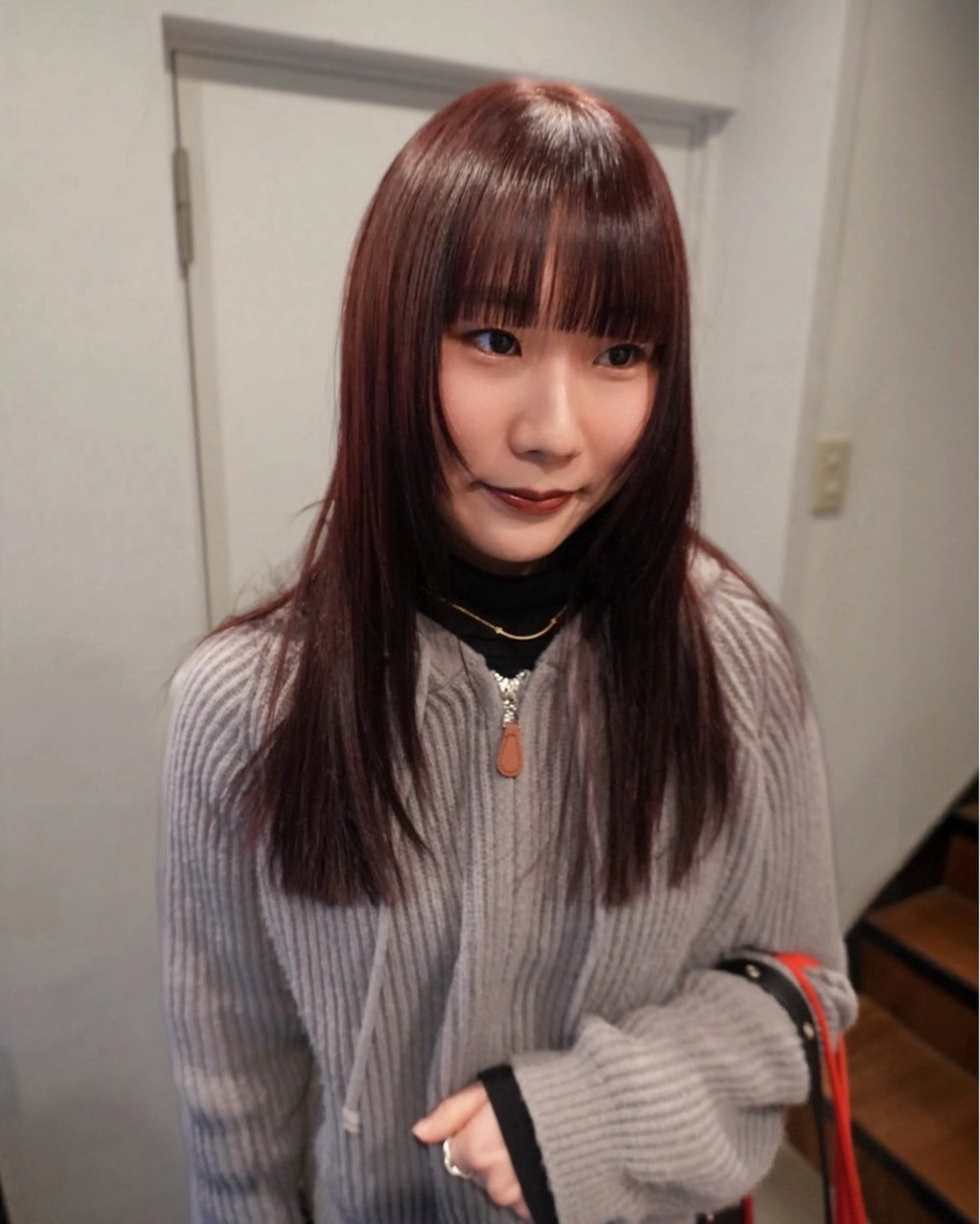 カラー ヘアカラー レイヤー/ハイトーン ヒガシサヨのヘアスタイル