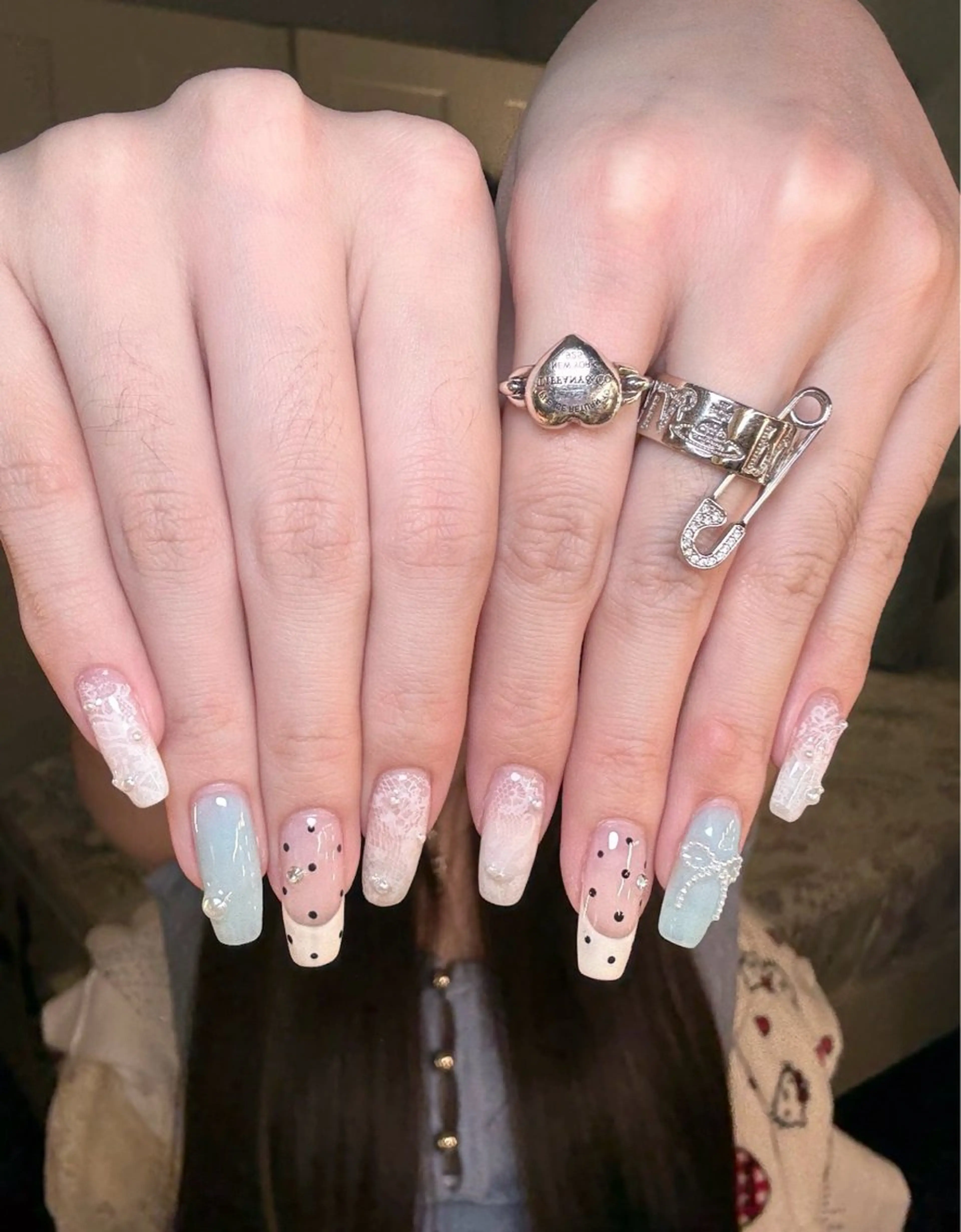 ネイル ハンドネイル WO MIAO💎のネイルデザイン