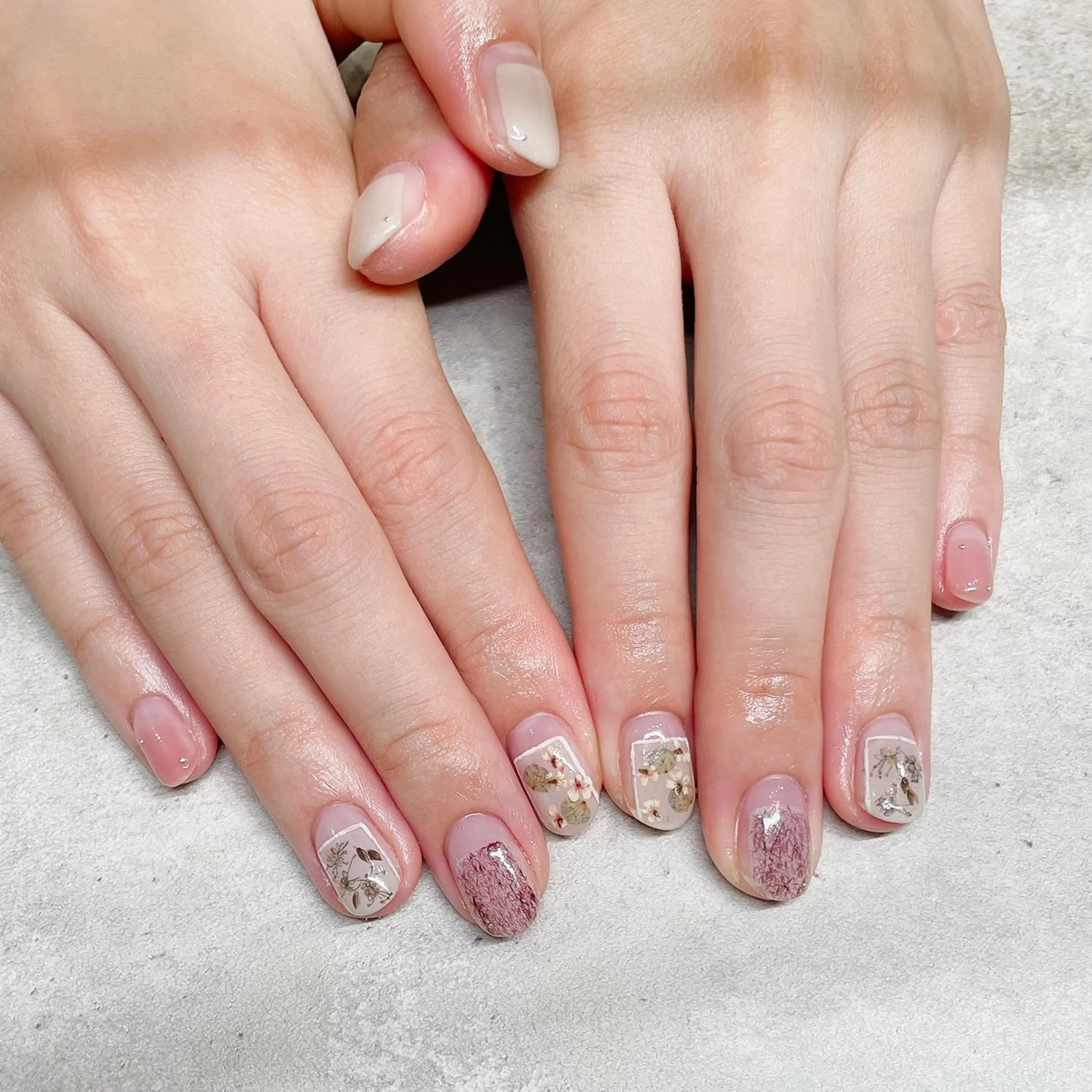 ネイル アートネイル ハンドネイル A85G ayakoのネイルデザイン