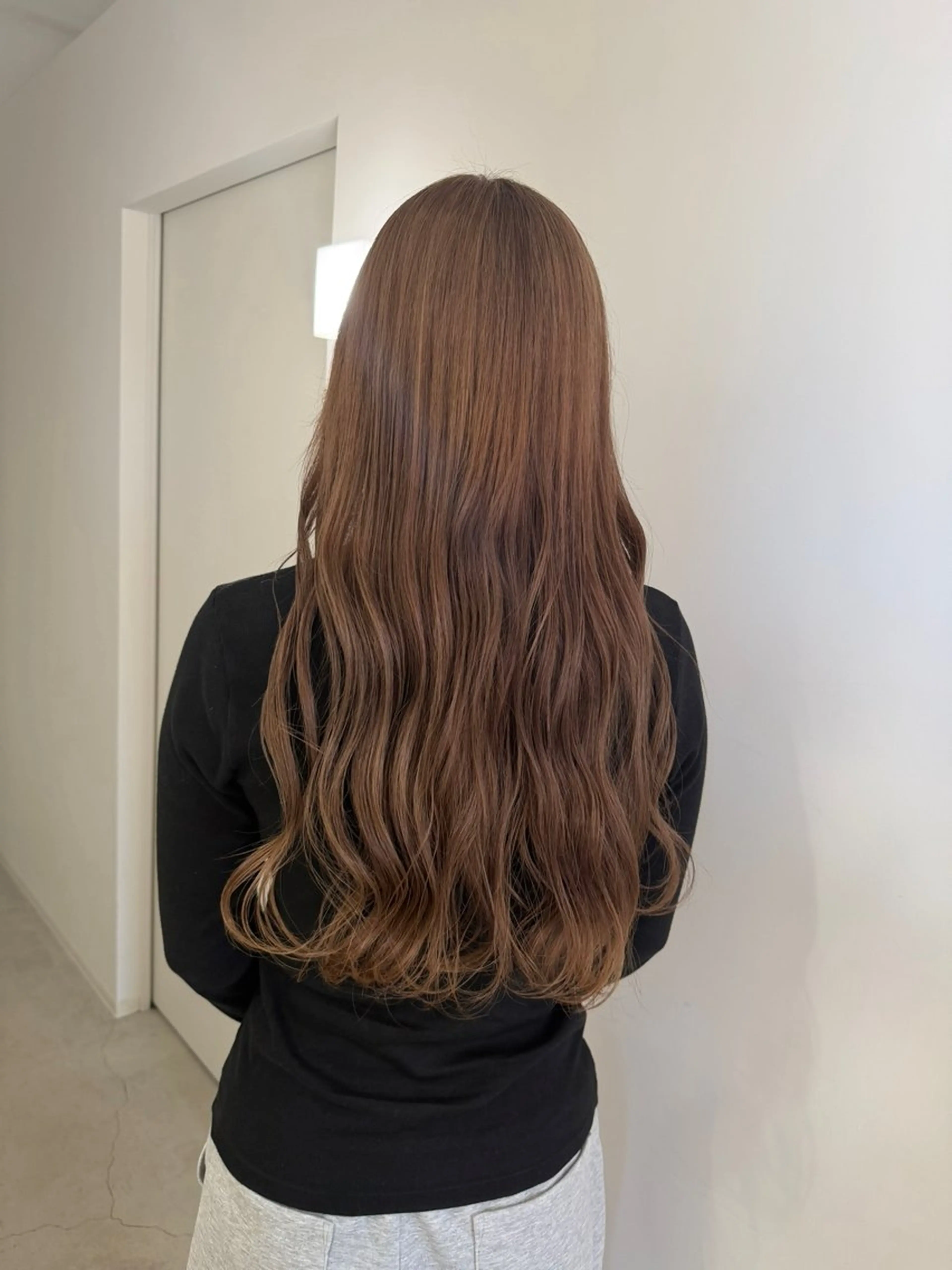 ロング 西能 心音のヘアスタイル