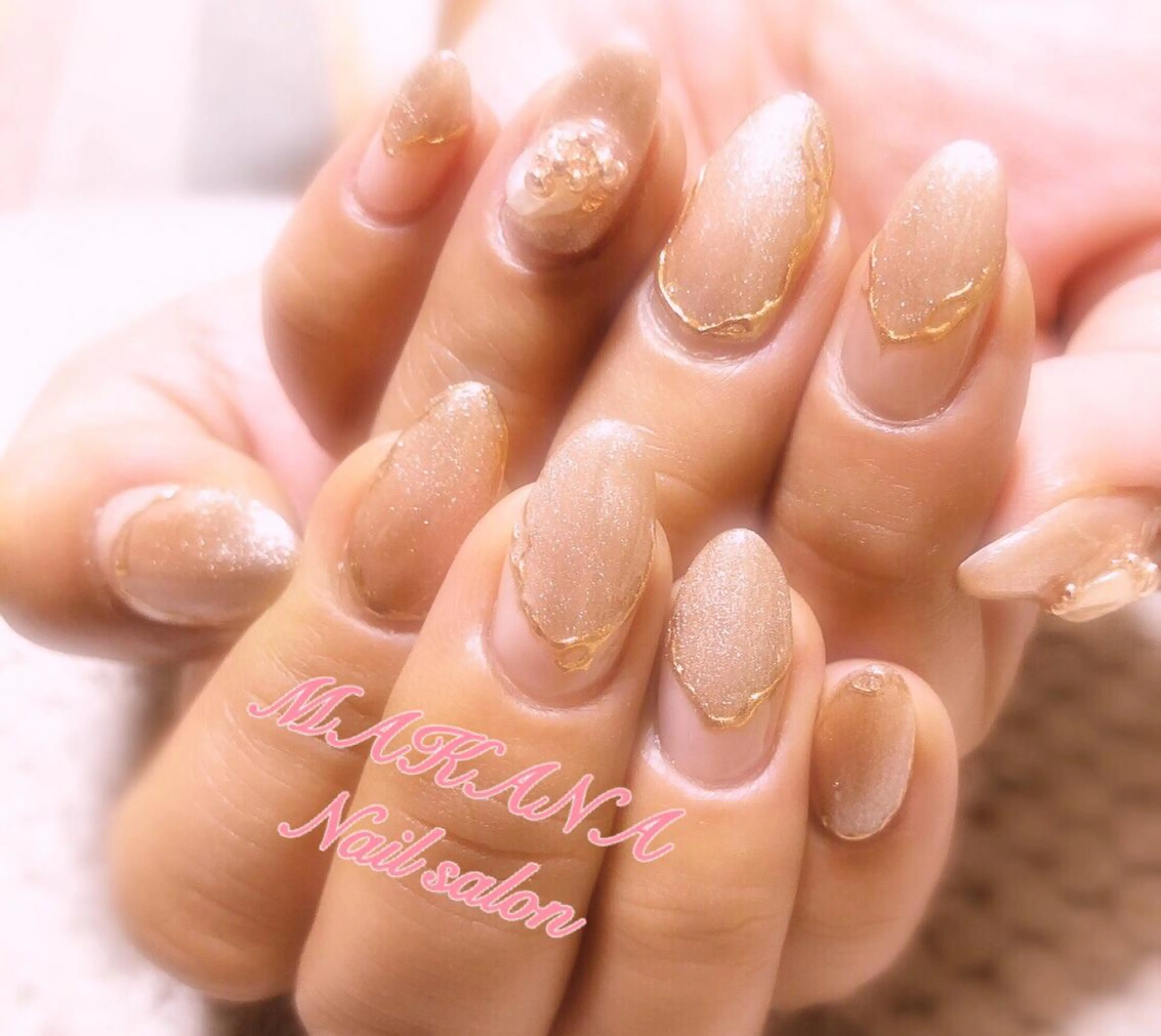 ネイル アートネイル ハンドネイル MAKANA所属・鈴木 ユニのネイルデザイン