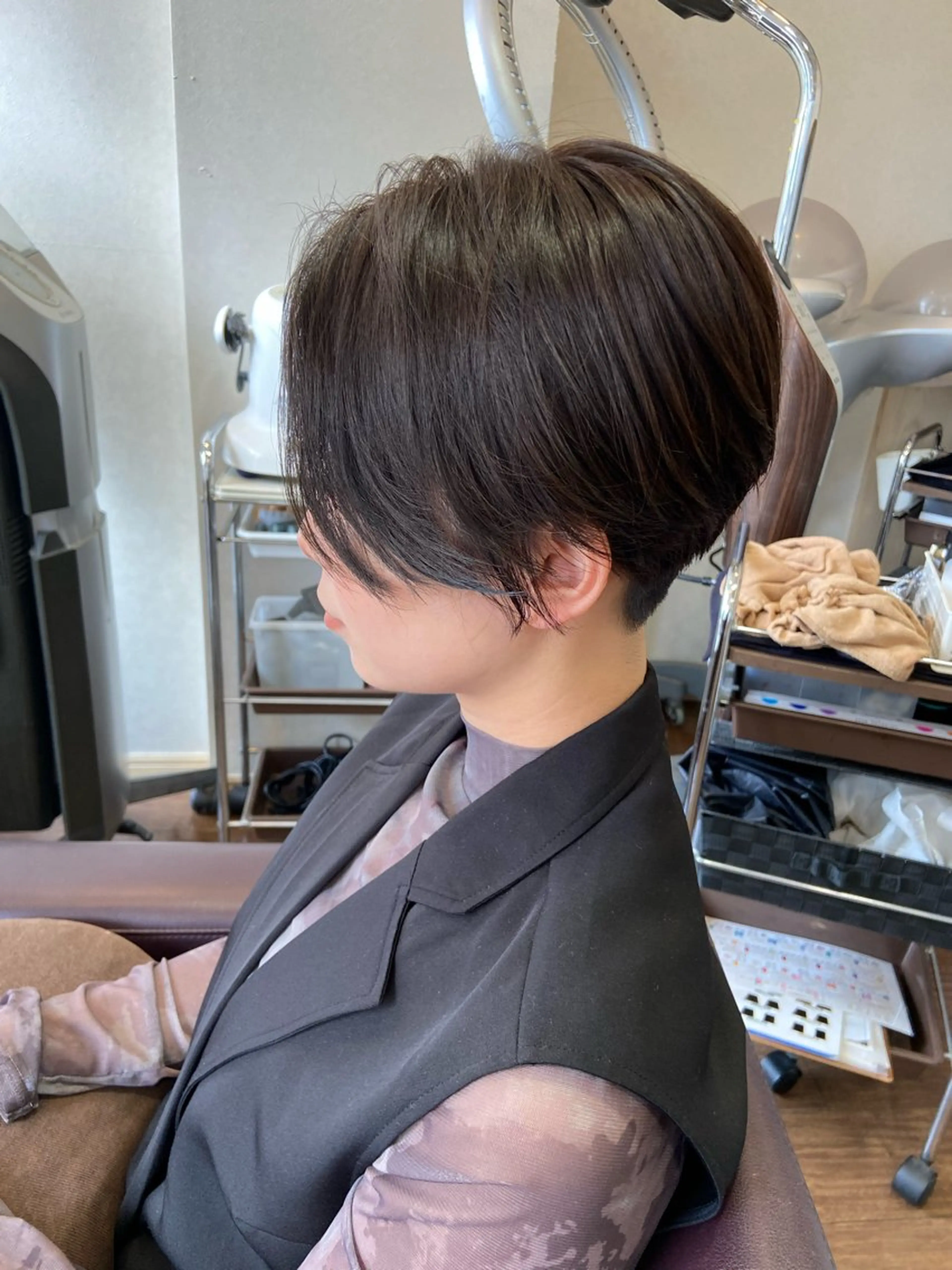 ショート コバヤシ ユウスケのヘアスタイル