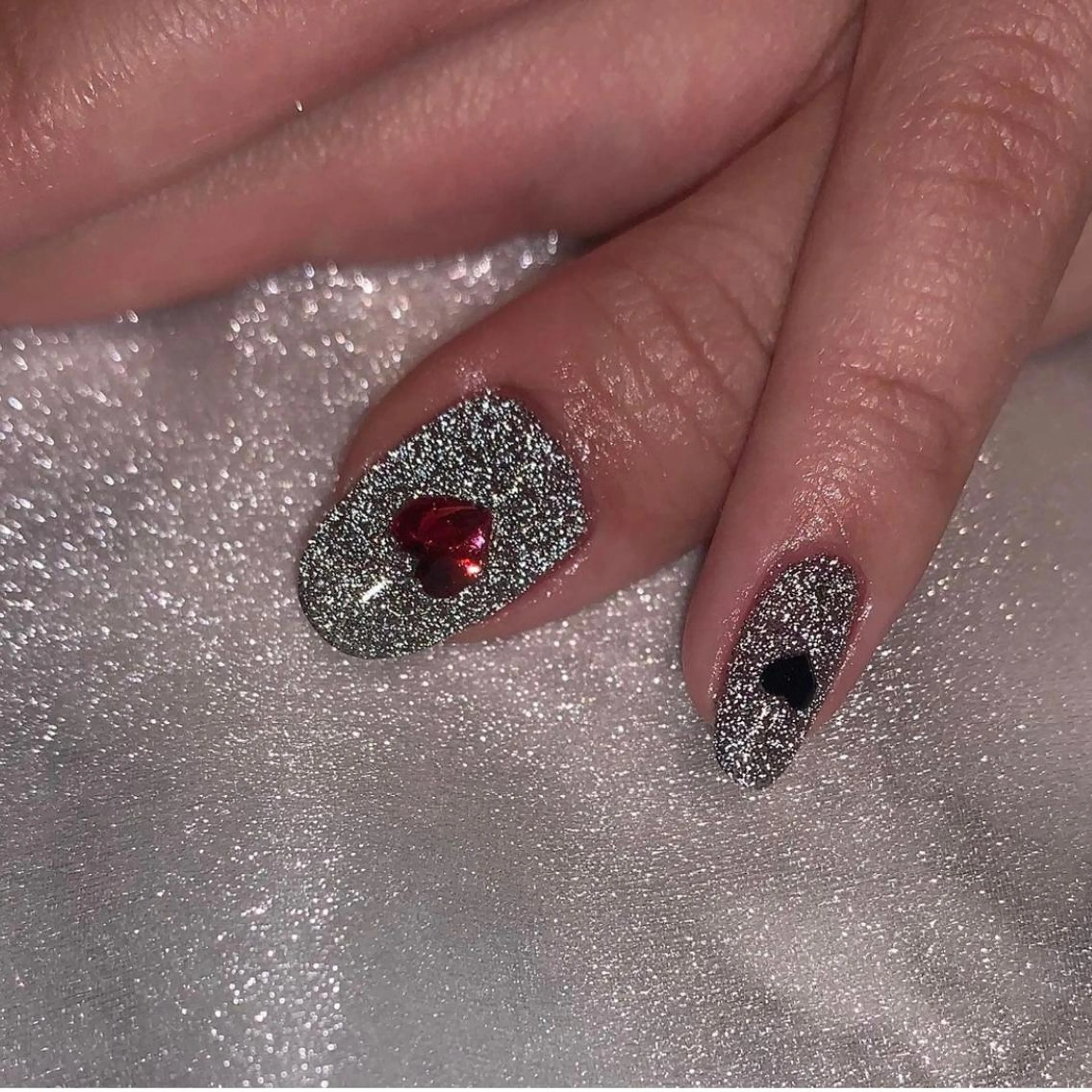 ネイル フラッシュネイル ラメ(グリッター) ハンドネイル ハンドケア lylynail YUUKAのネイルデザイン