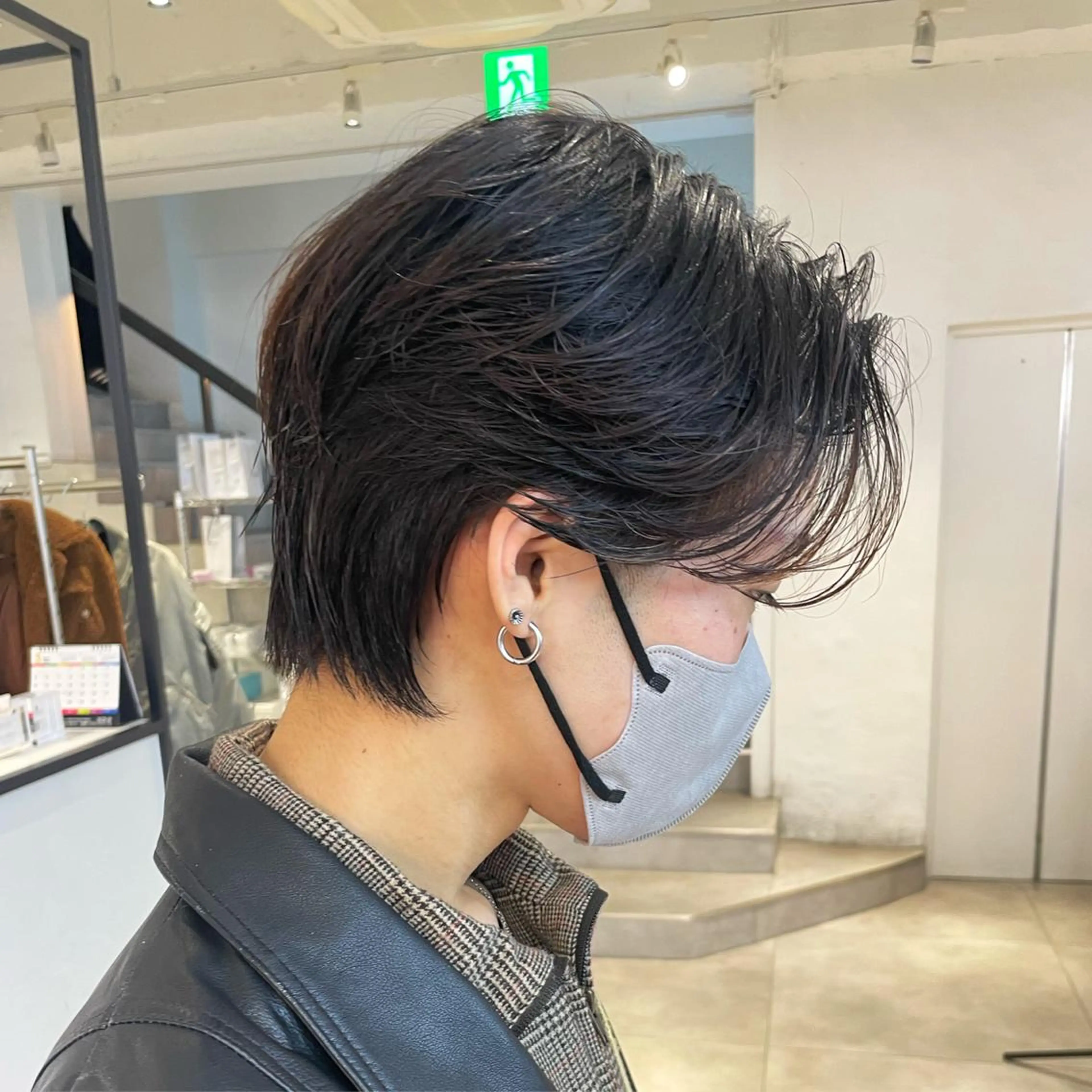 ショート パーマ メンズ カット パーマ 🇰🇷カルマパーマ kaito🇰🇷のヘアスタイル