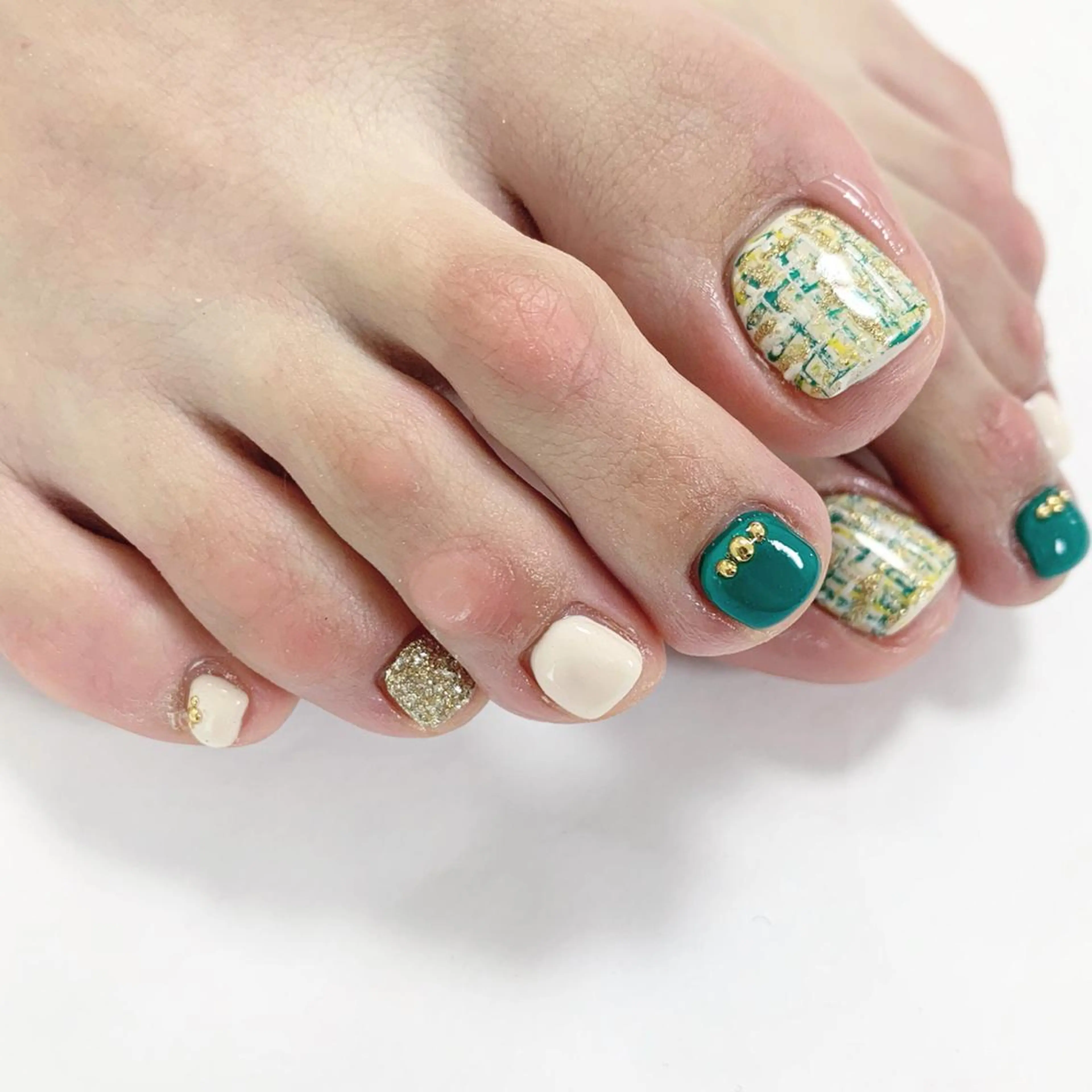 ネイル フットネイル 🔷ﾐﾅﾐﾈｲﾙ🔷 やり放題ネイル渋谷2のネイルデザイン