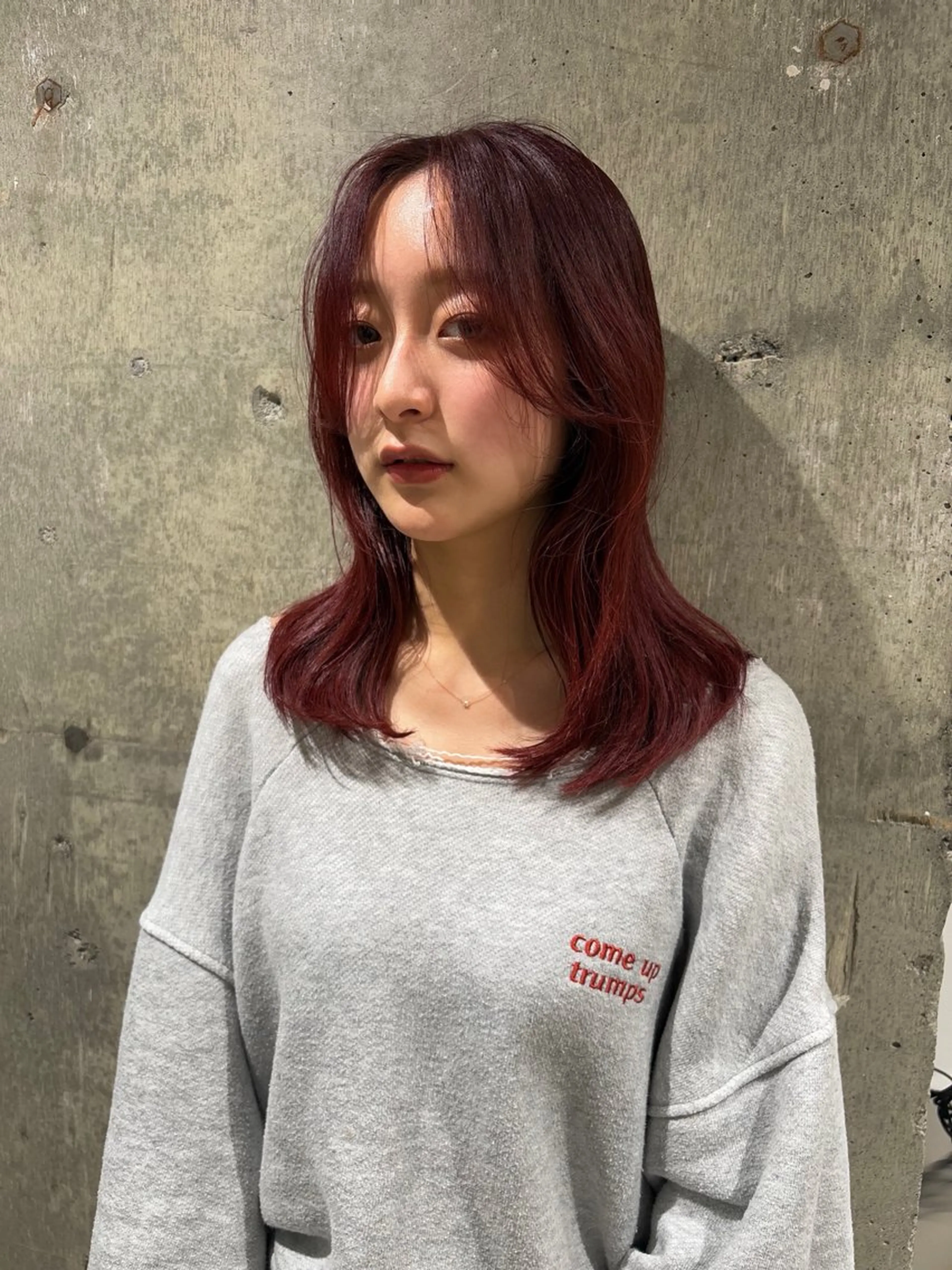 セミロング 奥野 涼香のヘアスタイル
