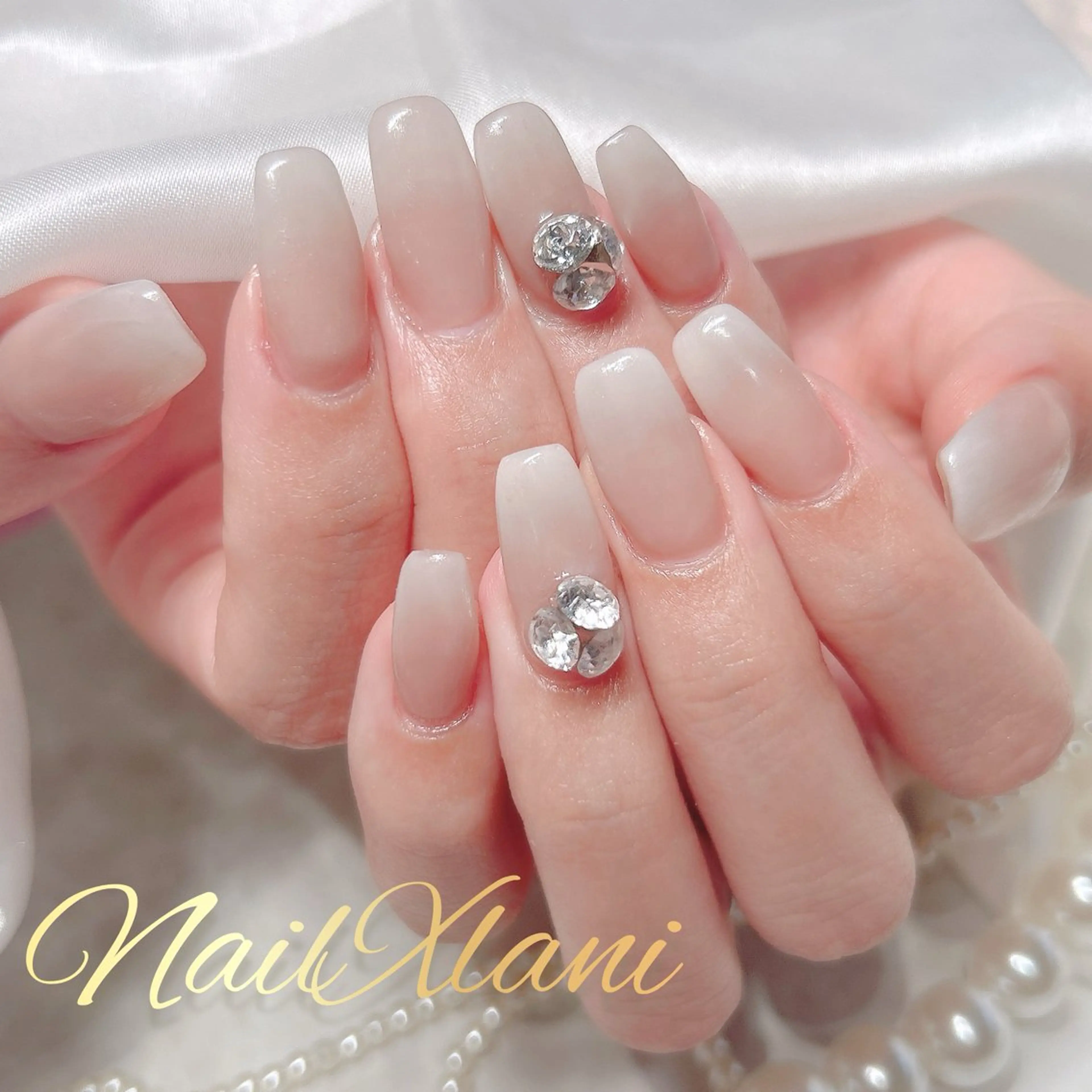 ネイル フットネイル ジェルネイル マグネットネイル パラジェル 練馬駅近ネイルラニ 不細工爪90分で美爪のネイルデザイン