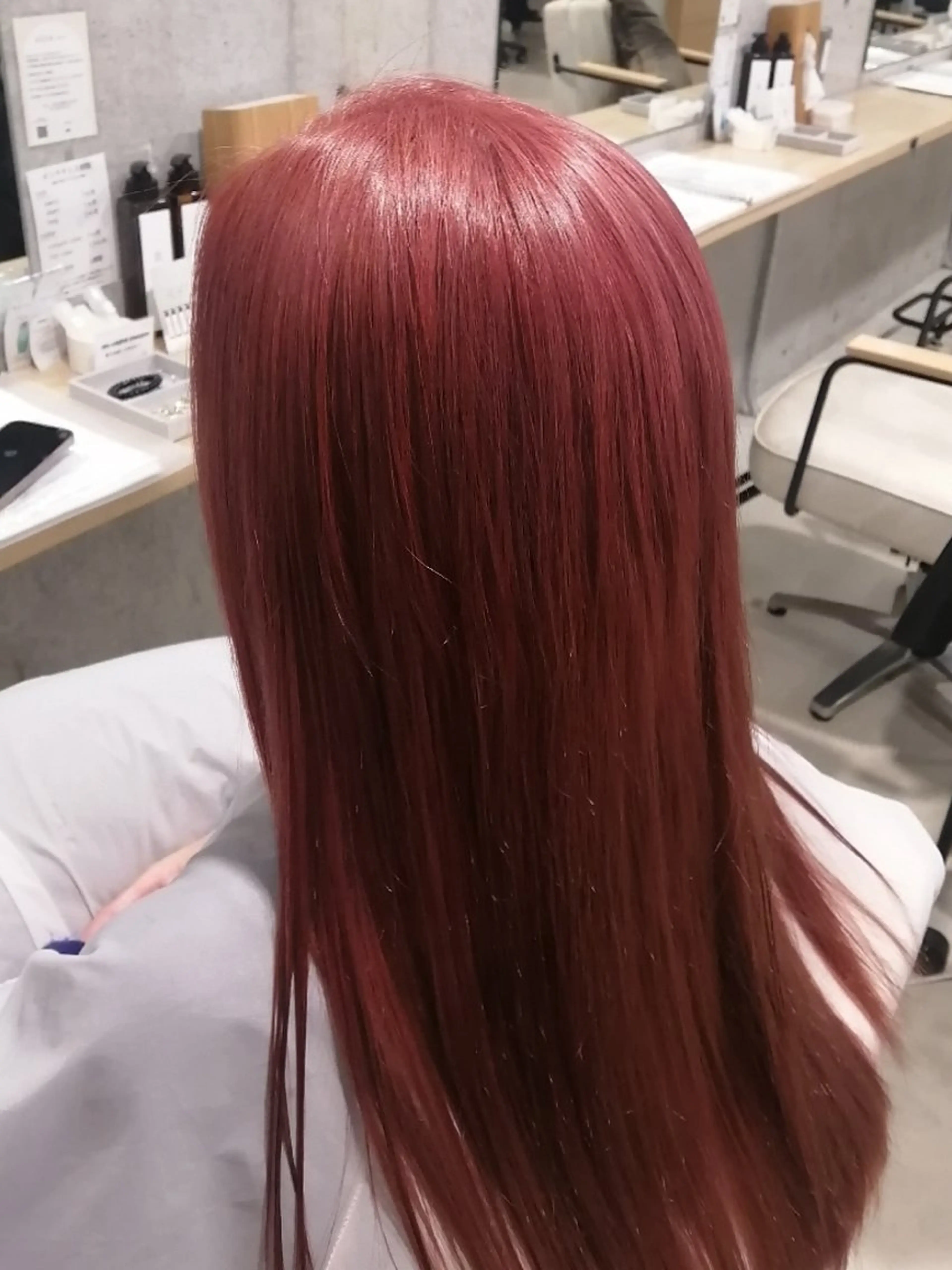 ロング カット ヘアカラー 藤原仁美/レイヤー /透明感カラーのヘアスタイル