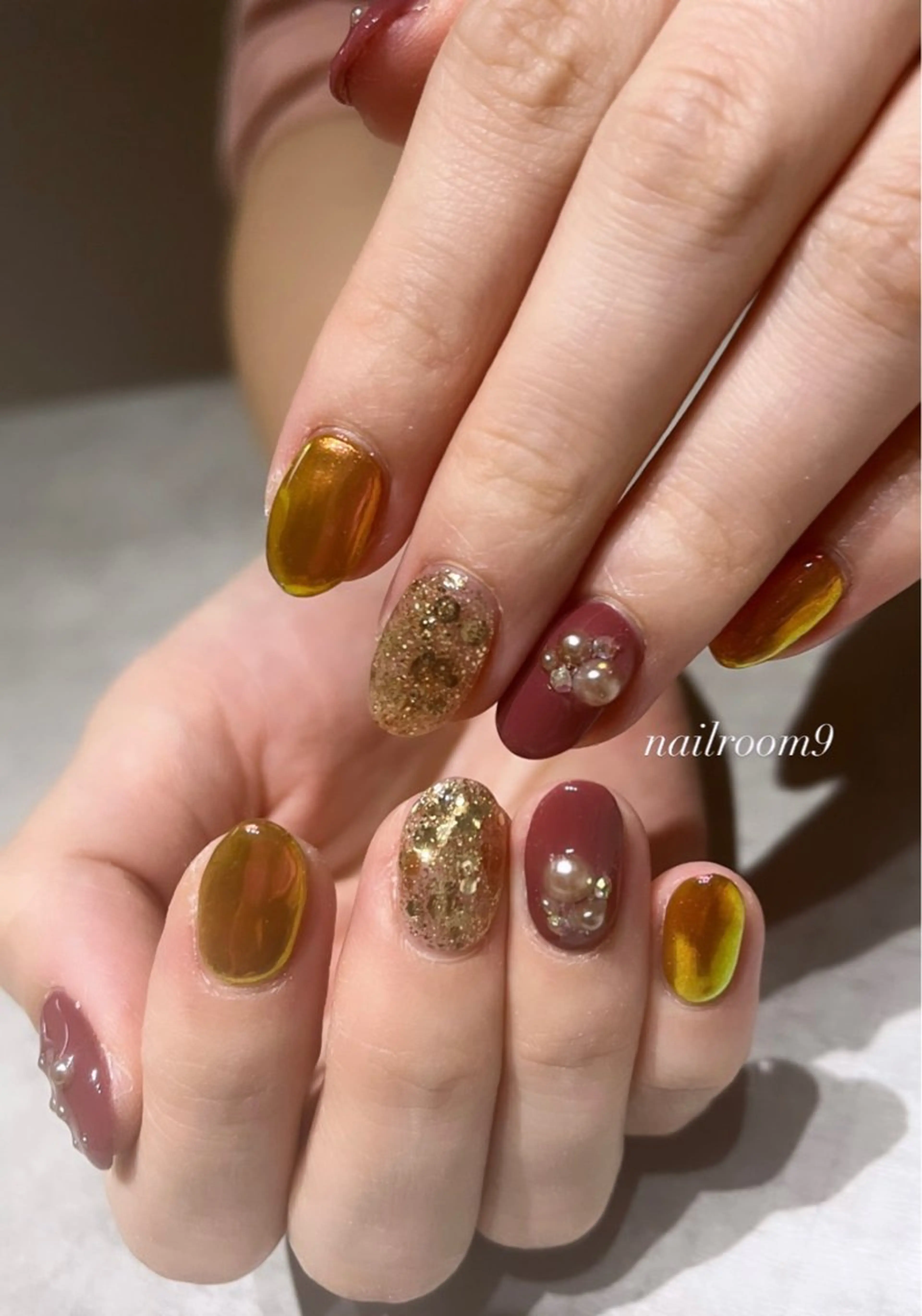 ネイル ハンドネイル nail room9 ☺︎のネイルデザイン