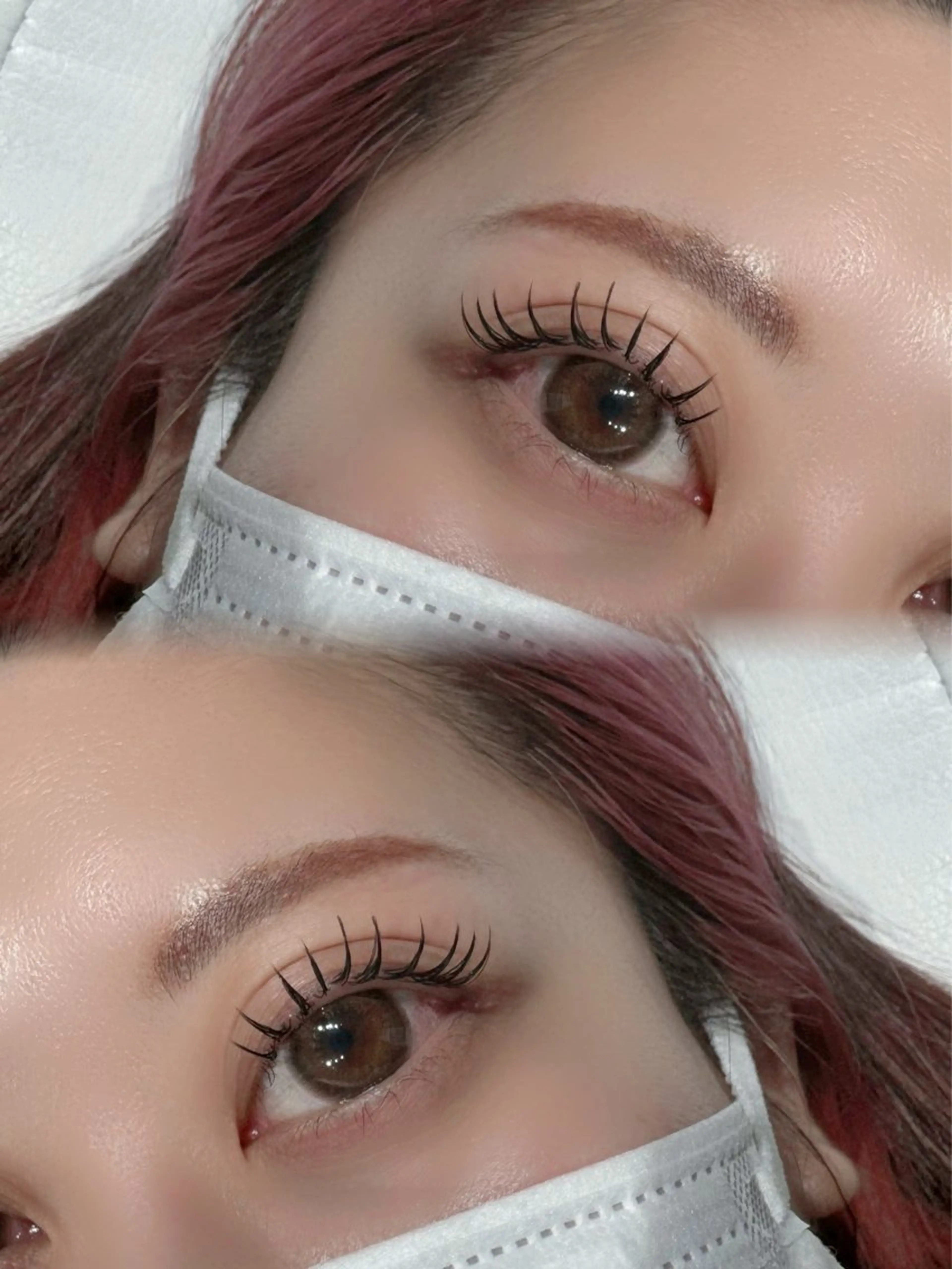 マツエク・マツパ 束感まつ毛 マツエク リスブラン AKARIのマツエク・マツパデザイン