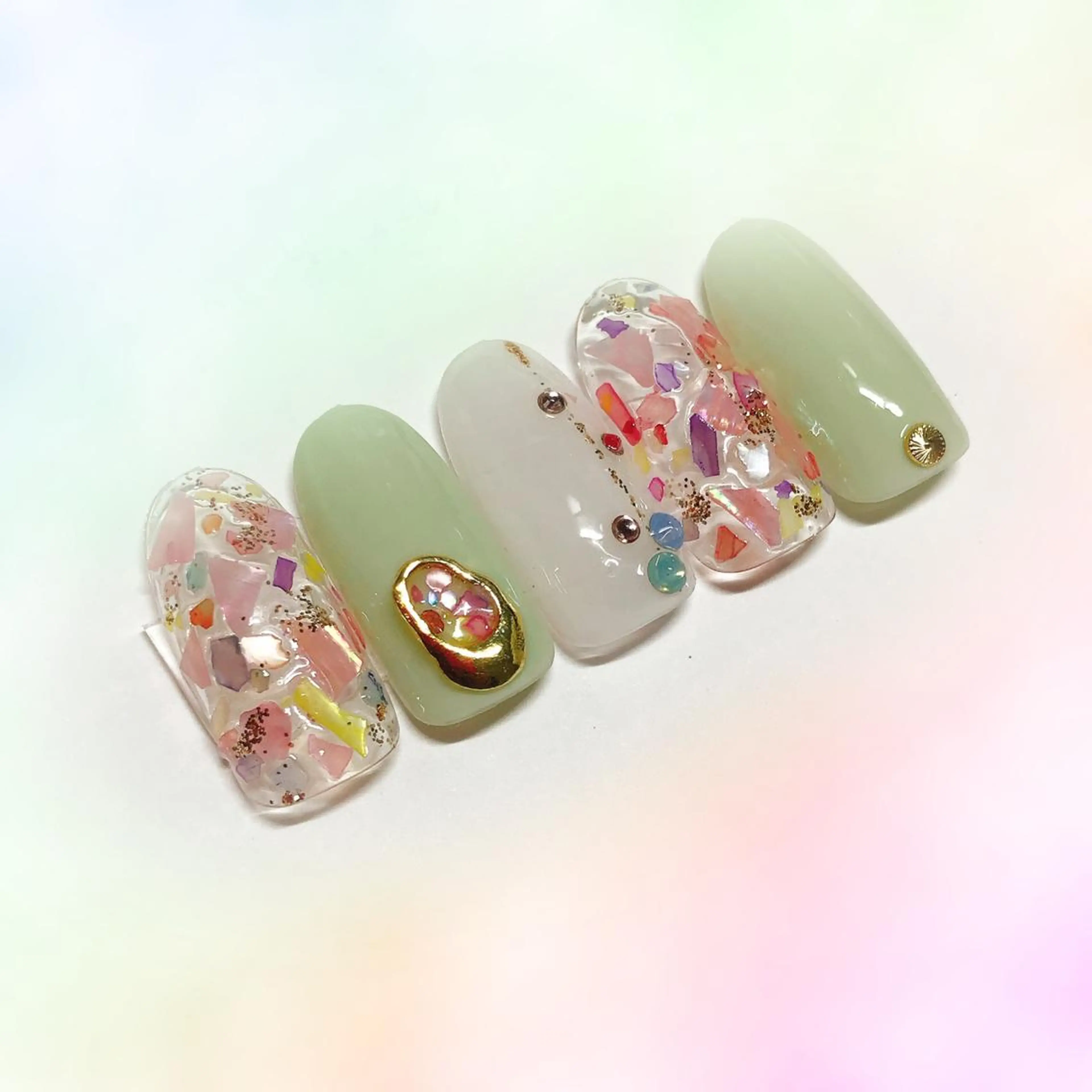 ネイル ネイル/耳つぼ /新ホワイトニングのネイルデザイン