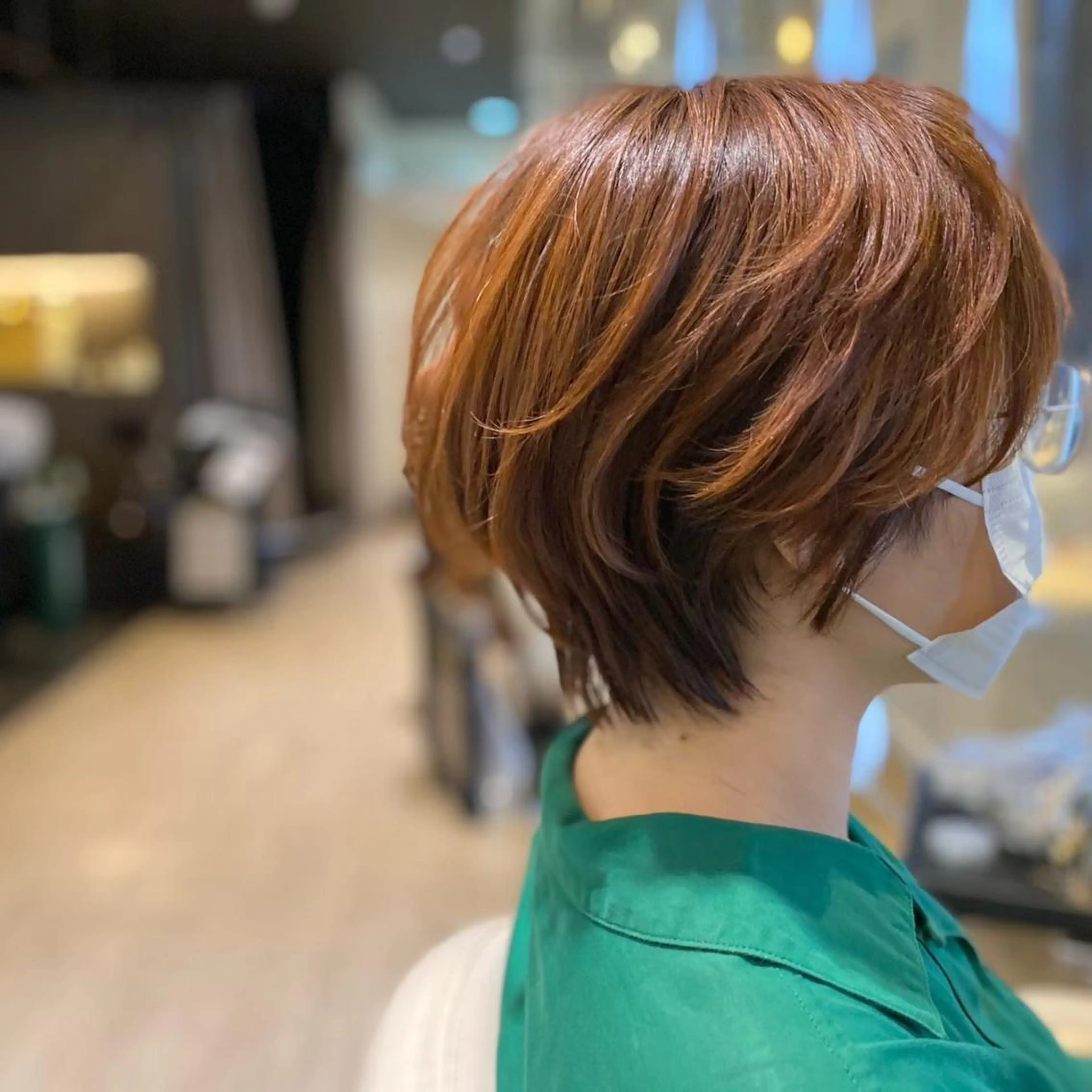 ショート 桑田 新菜のヘアスタイル