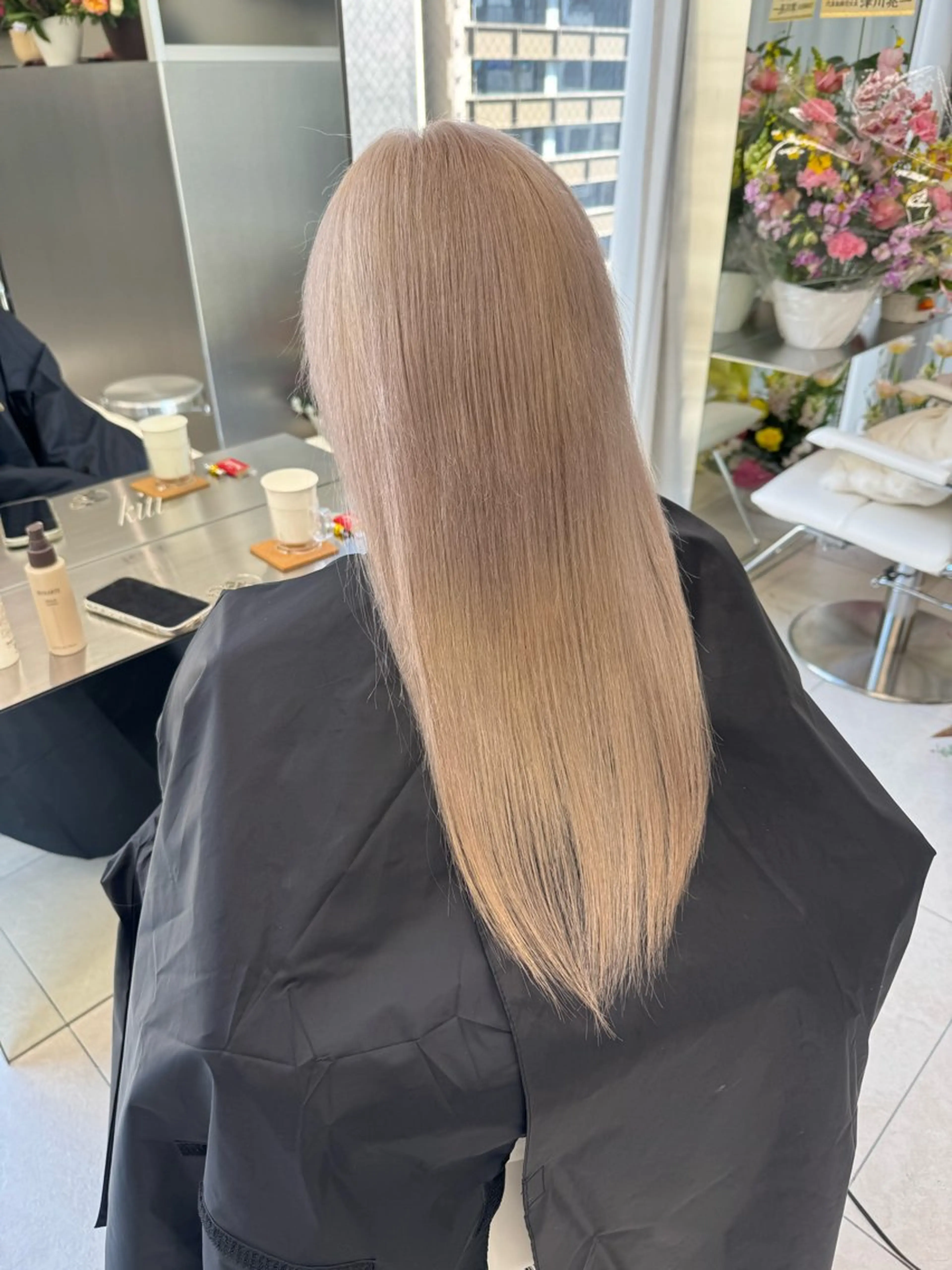 ロング カラー ヘアカラー ヘアセット kiti Sakae所属・栄美容師/kiti /ボブ/ケントのヘアスタイル