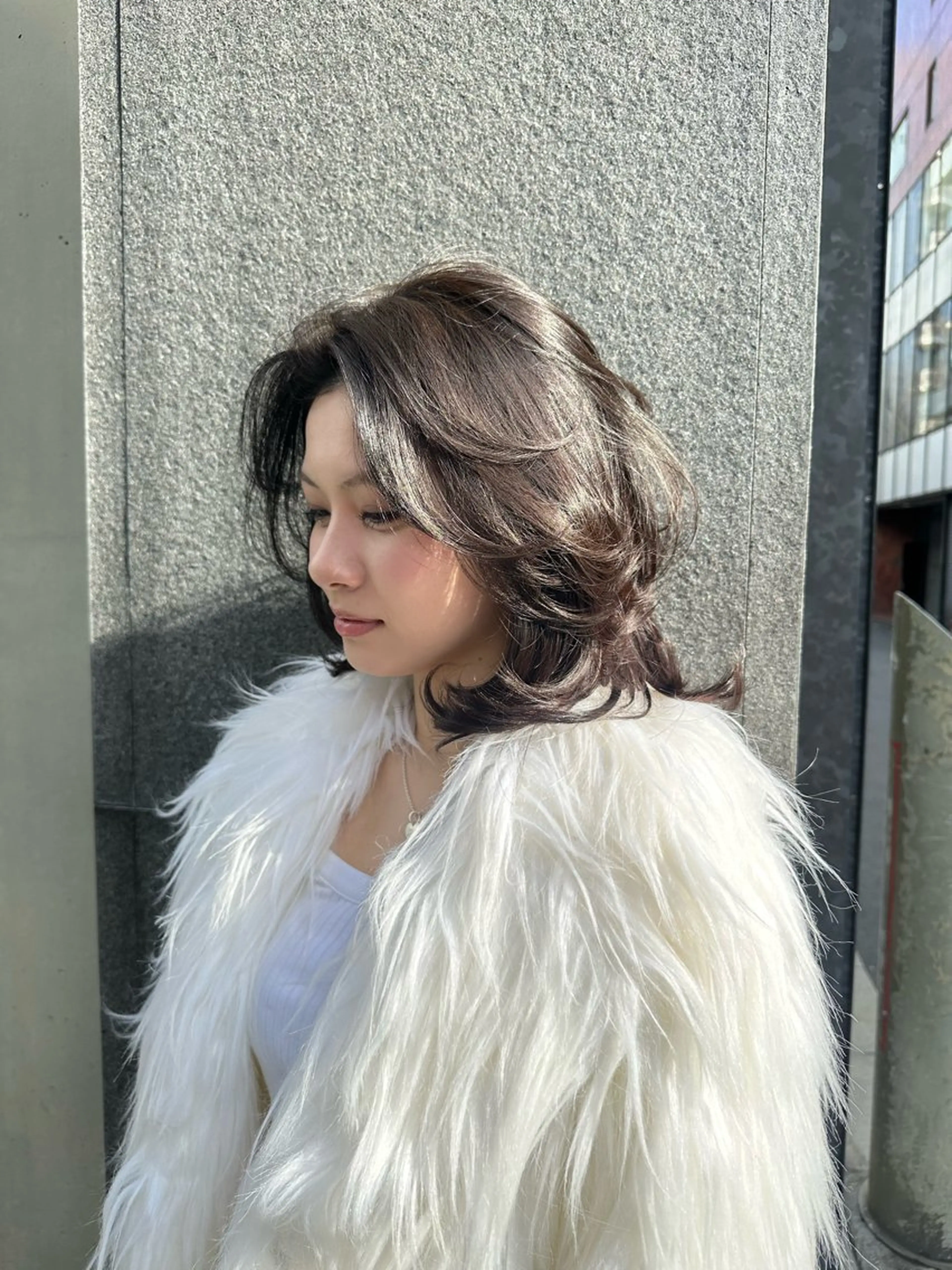 ミディアム カラー ヘアアレンジ 和田 聖愛🌺のヘアスタイル