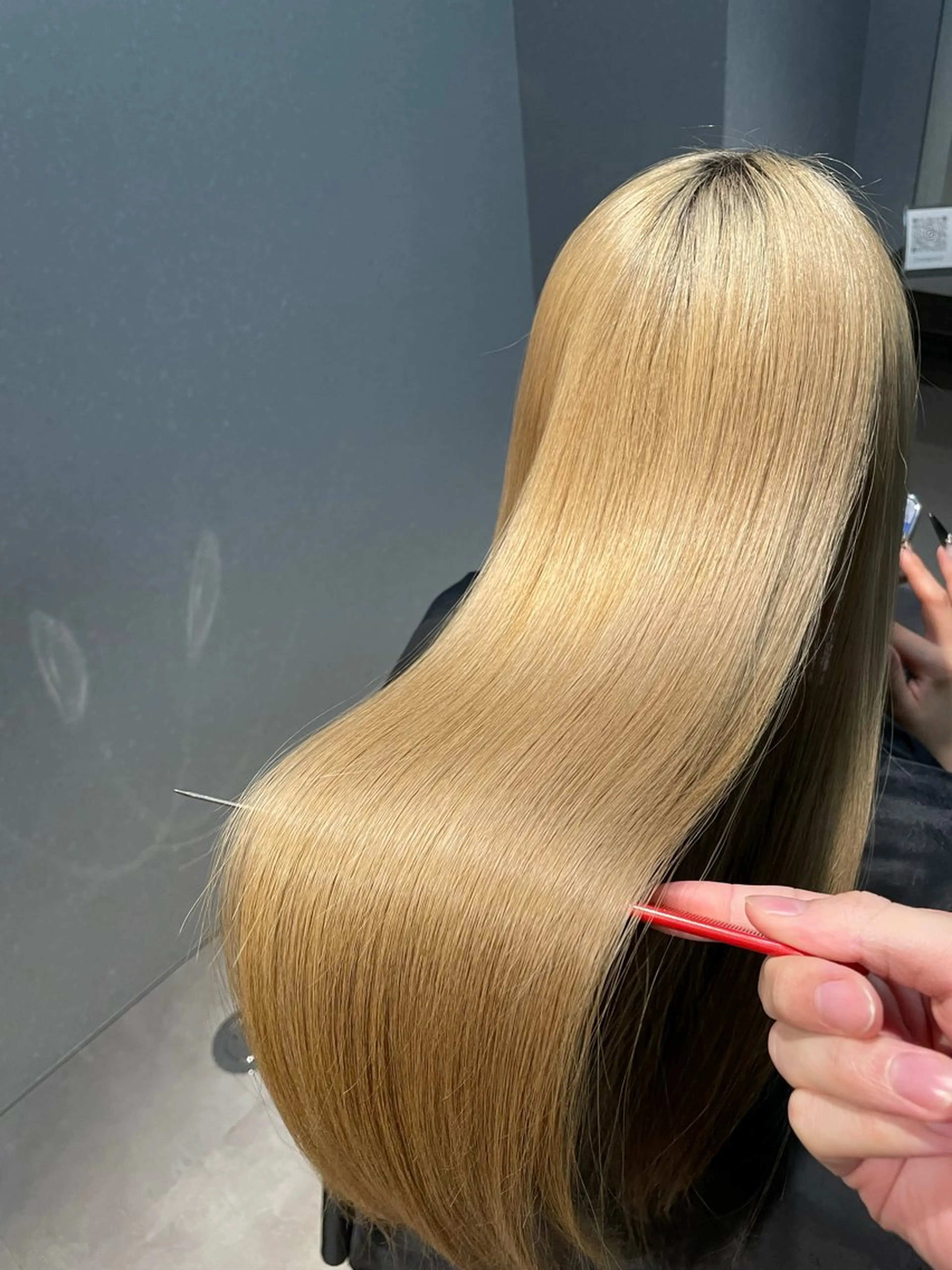 ロング トリートメント 山田彼門❄️美髪矯正 /ハーツエキスパートのヘアスタイル