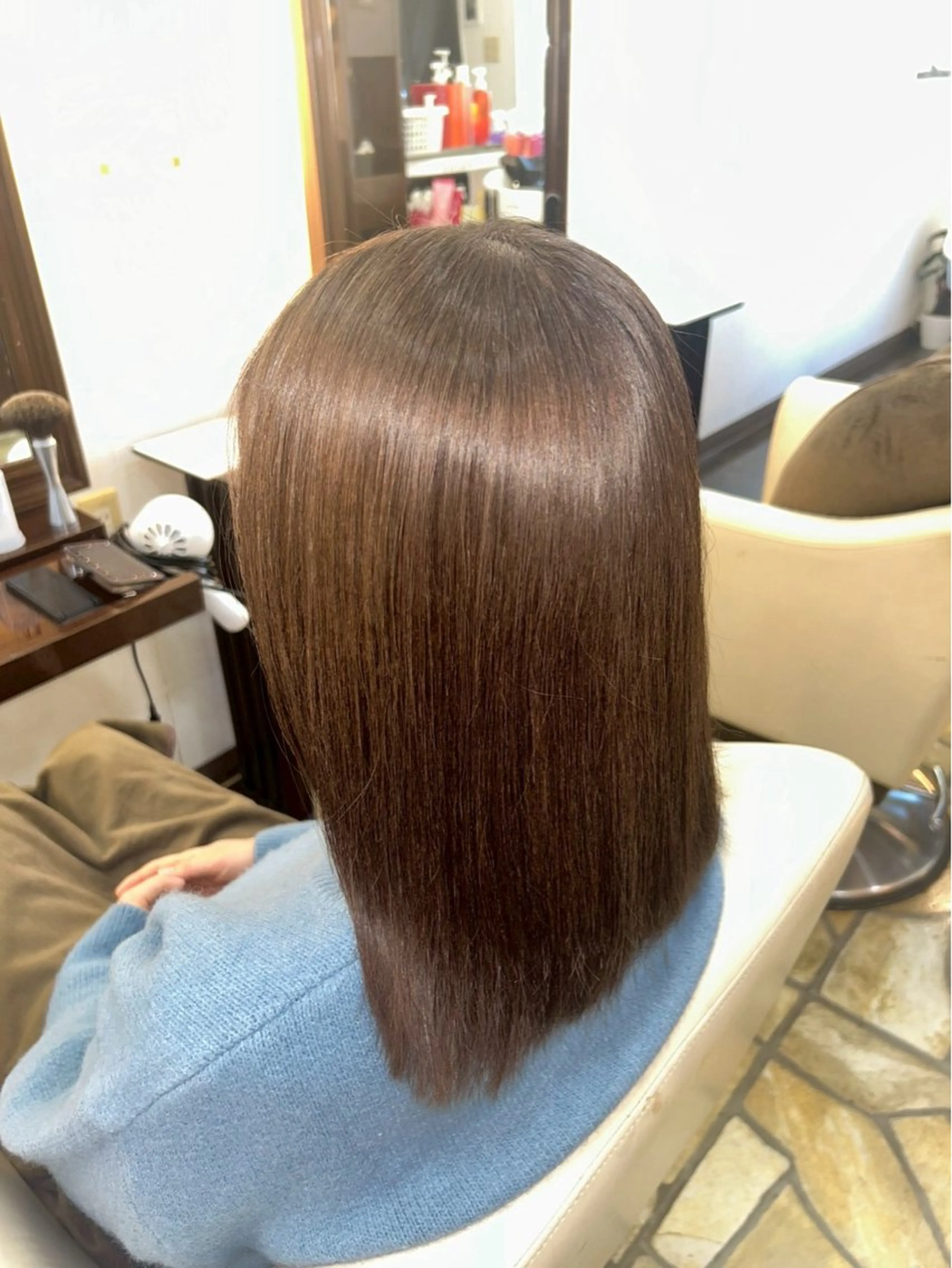 セミロング 奈良/生駒/髪質改善 FEEL/マコのヘアスタイル