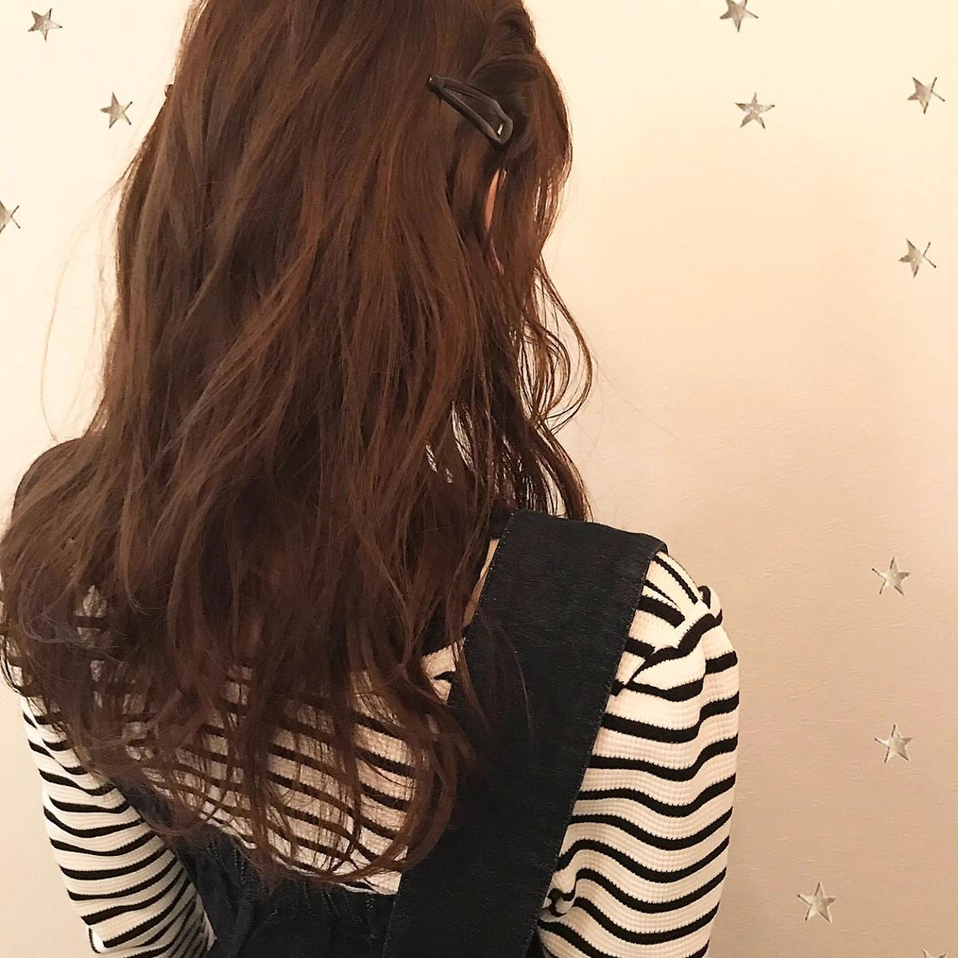 セミロング カラー 市川 千夏のヘアスタイル