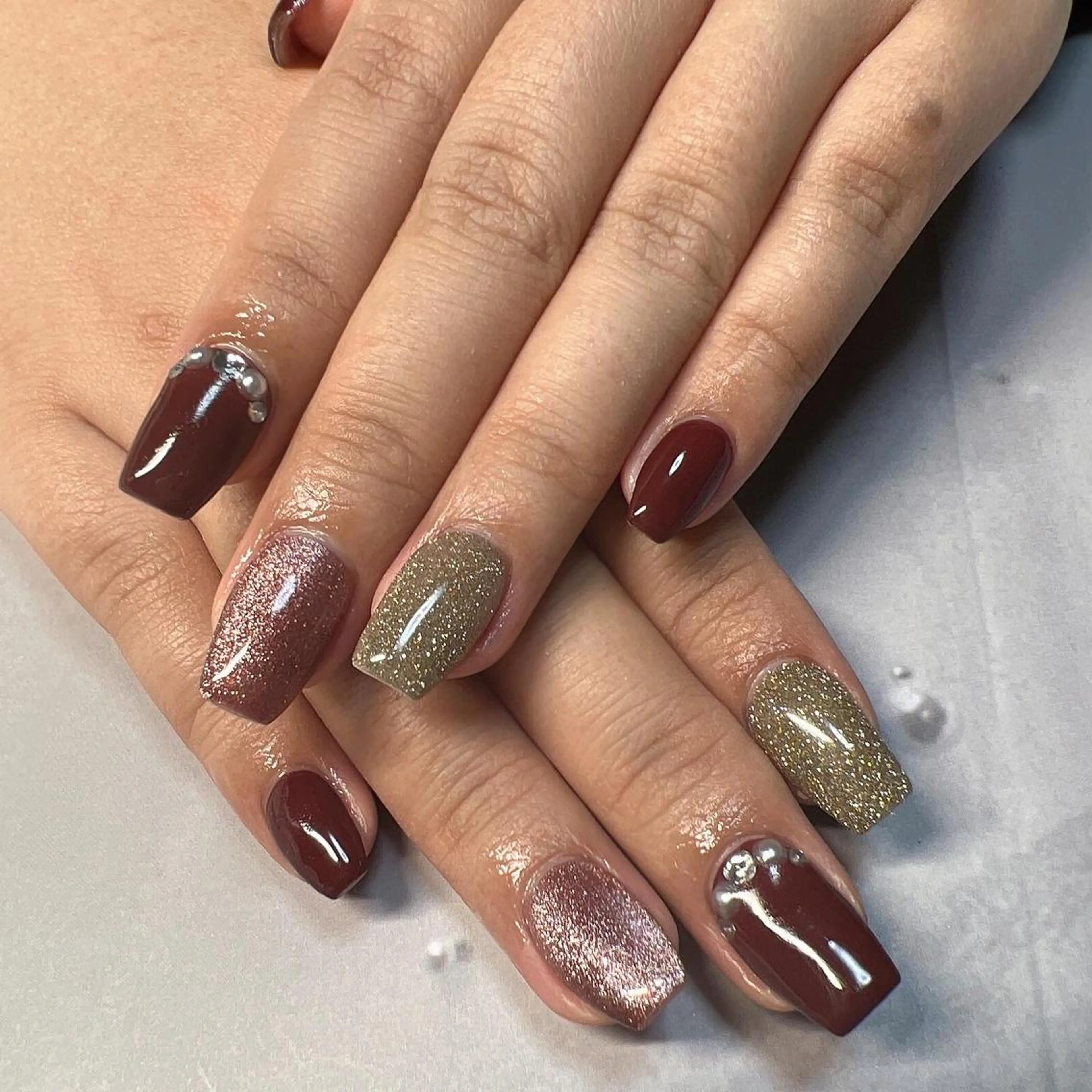 ネイル フラッシュネイル ジェルネイル パラジェル coco nailのネイルデザイン