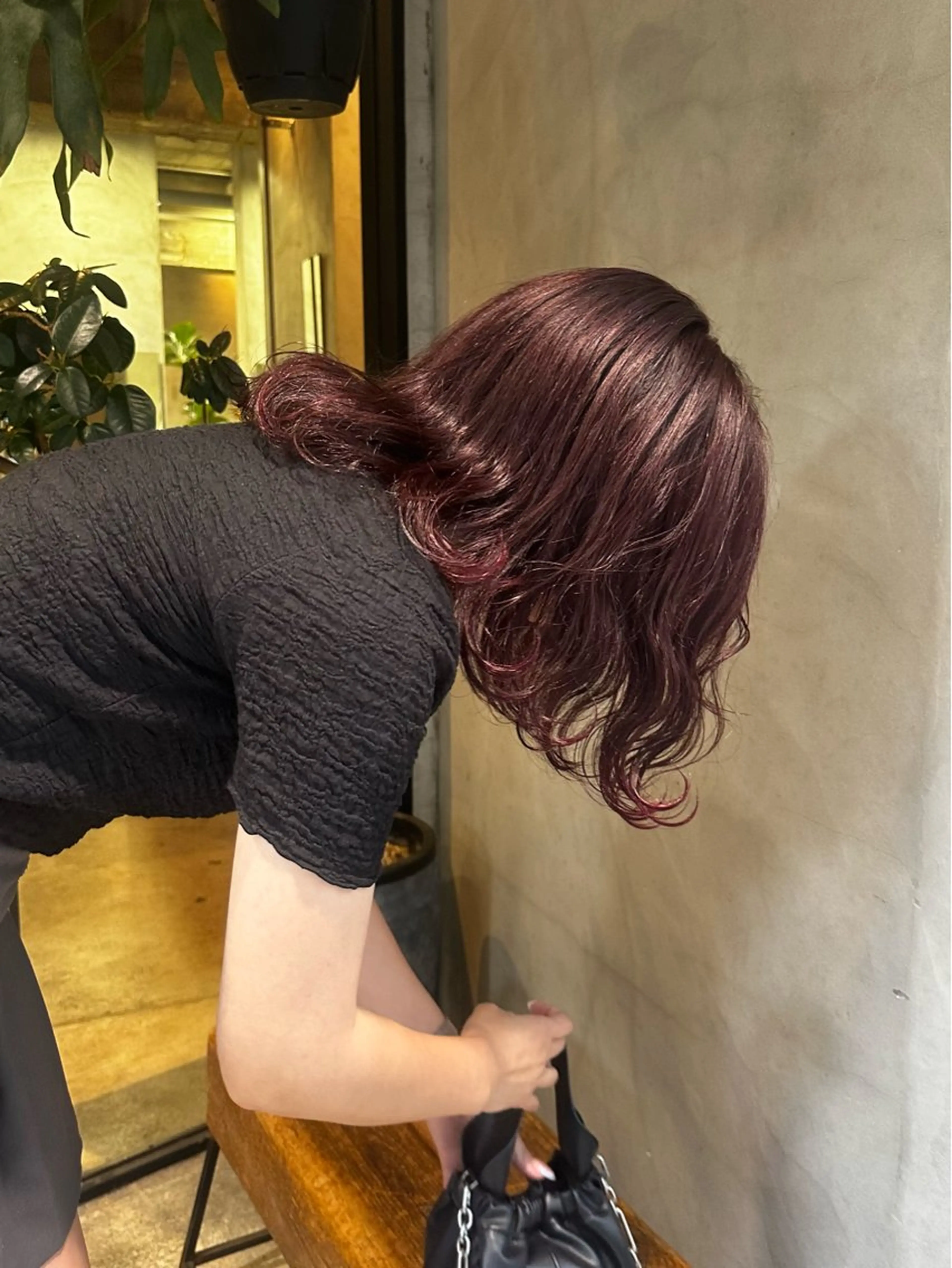 暖色カラー🍒+マイクロバブルスパの写真