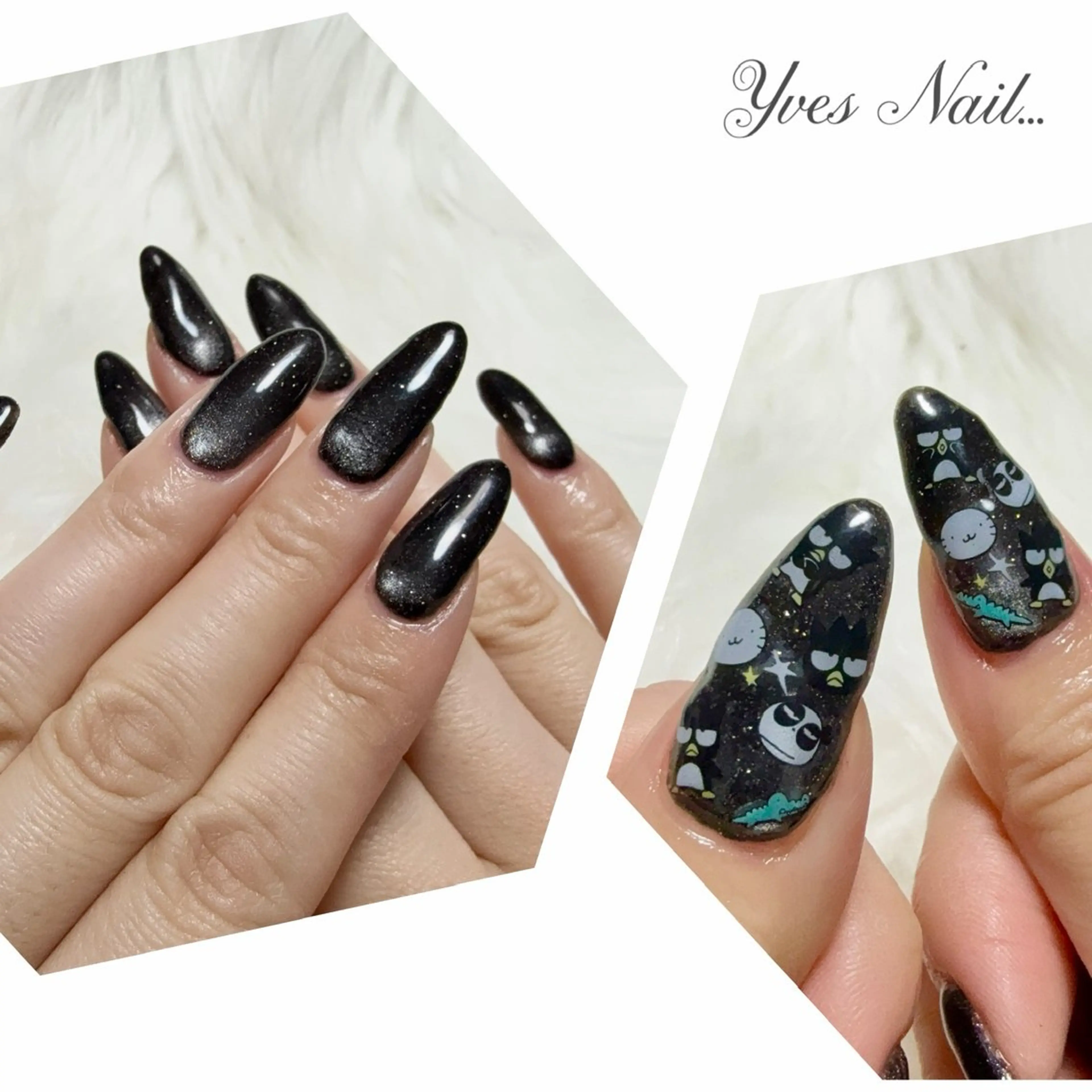 ネイル マグネットネイル ハンドネイル kanno yのネイルデザイン