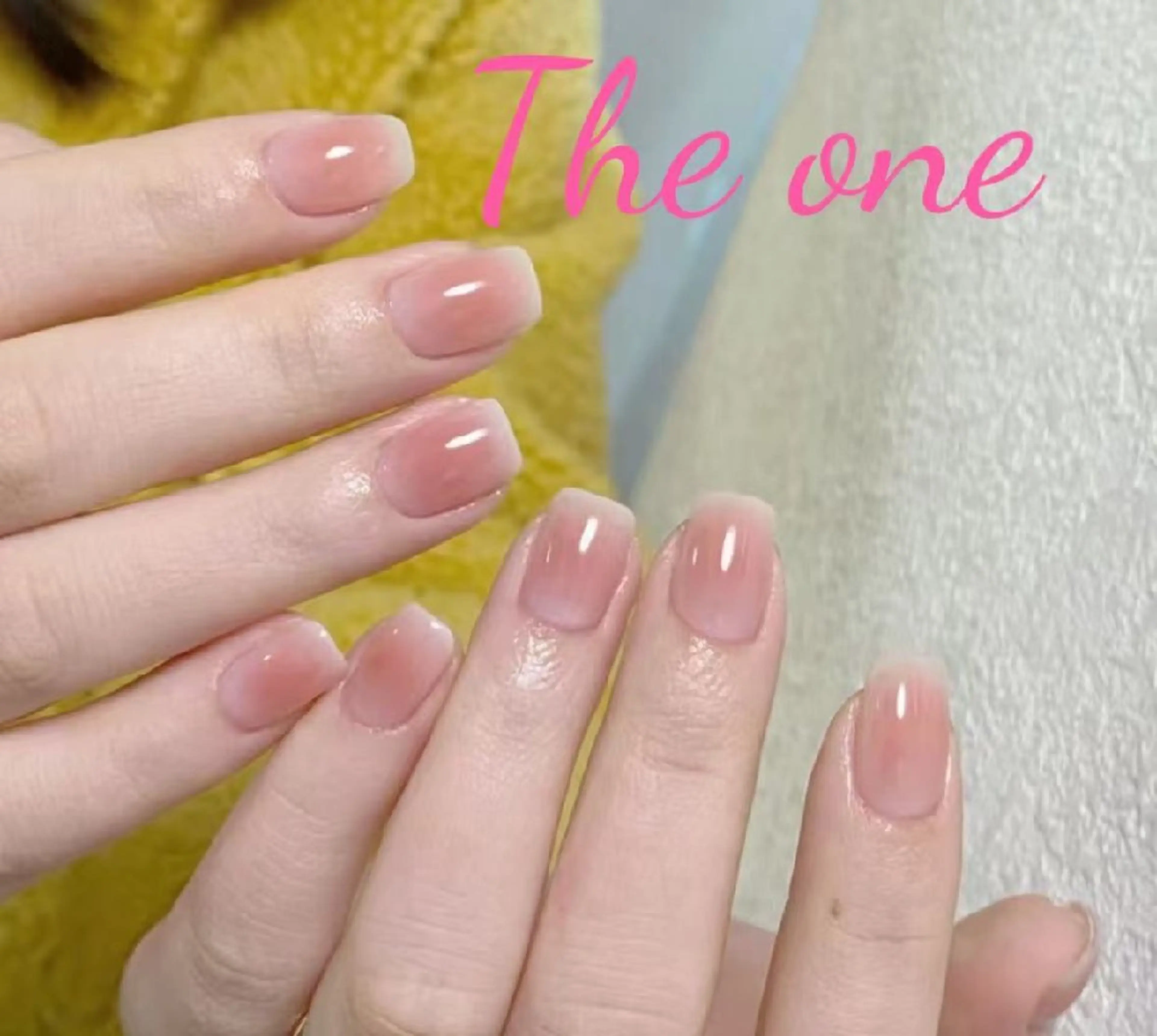 ネイル チークネイル ワンホンネイル Theone栄店 川原のネイルデザイン