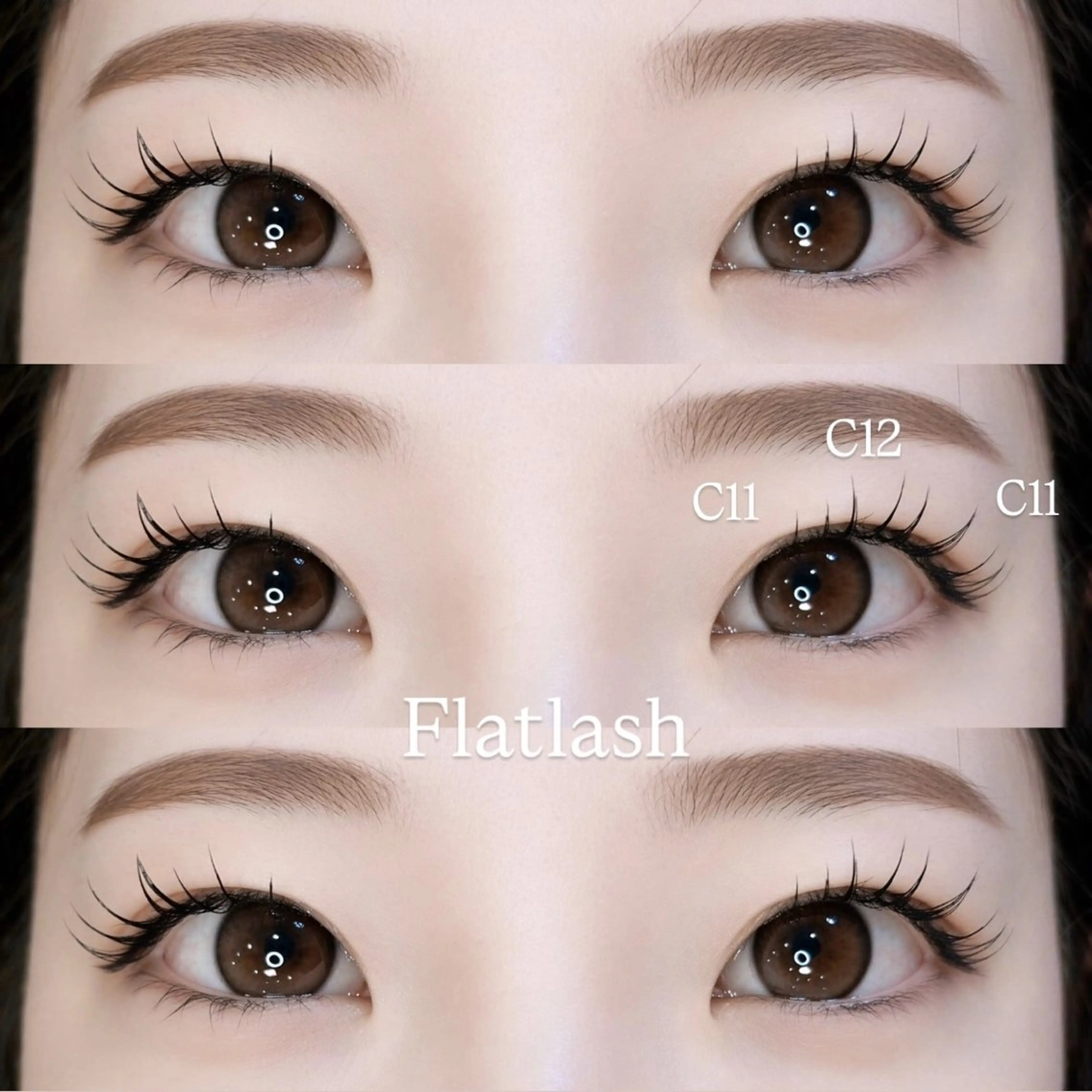 マツエク・マツパ フラットラッシュ OLIVIA 松本のマツエク・マツパデザイン