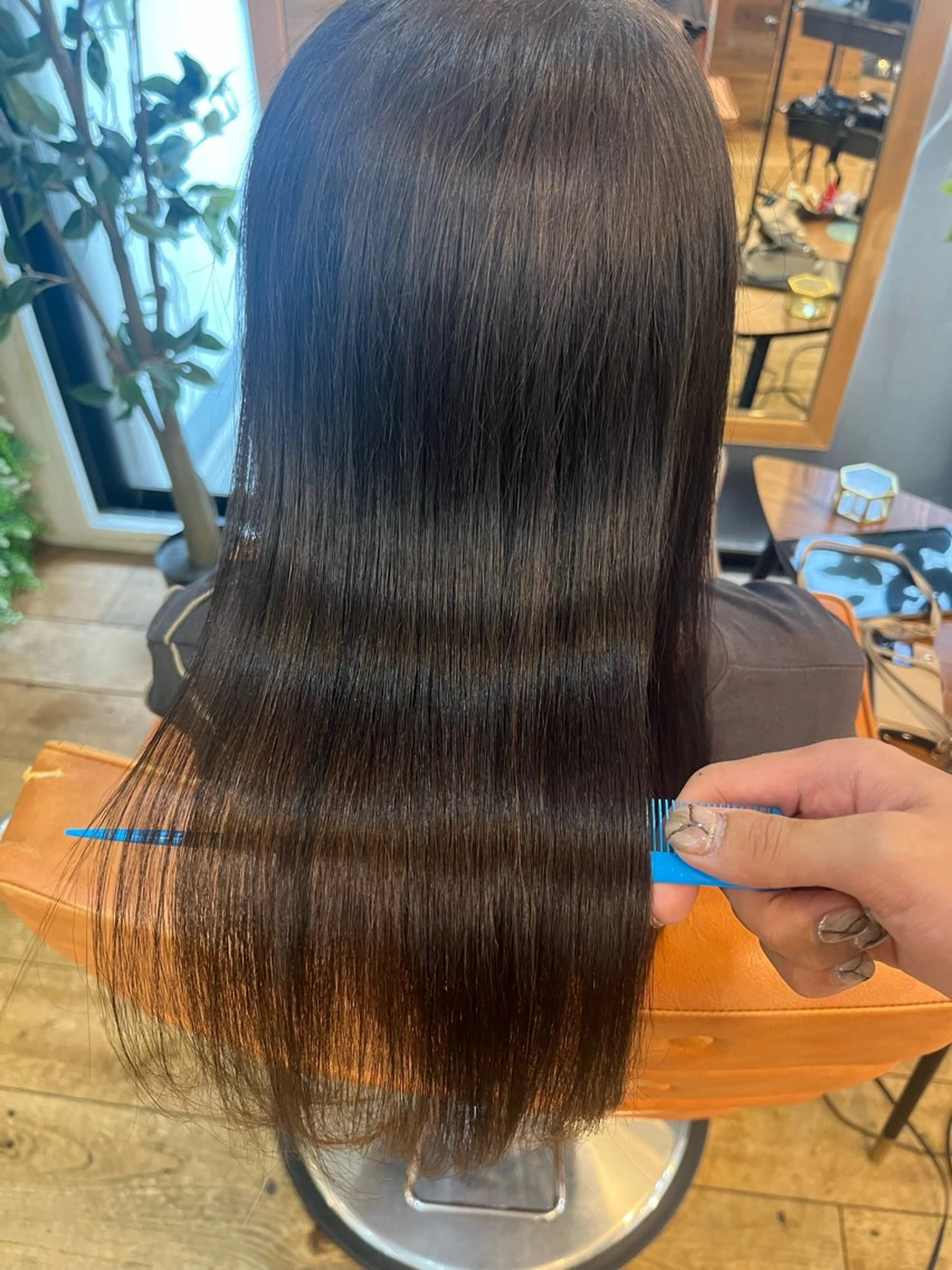 ロング ⚪️髪質改善 縮毛 店長 コウ⚪️のヘアスタイル