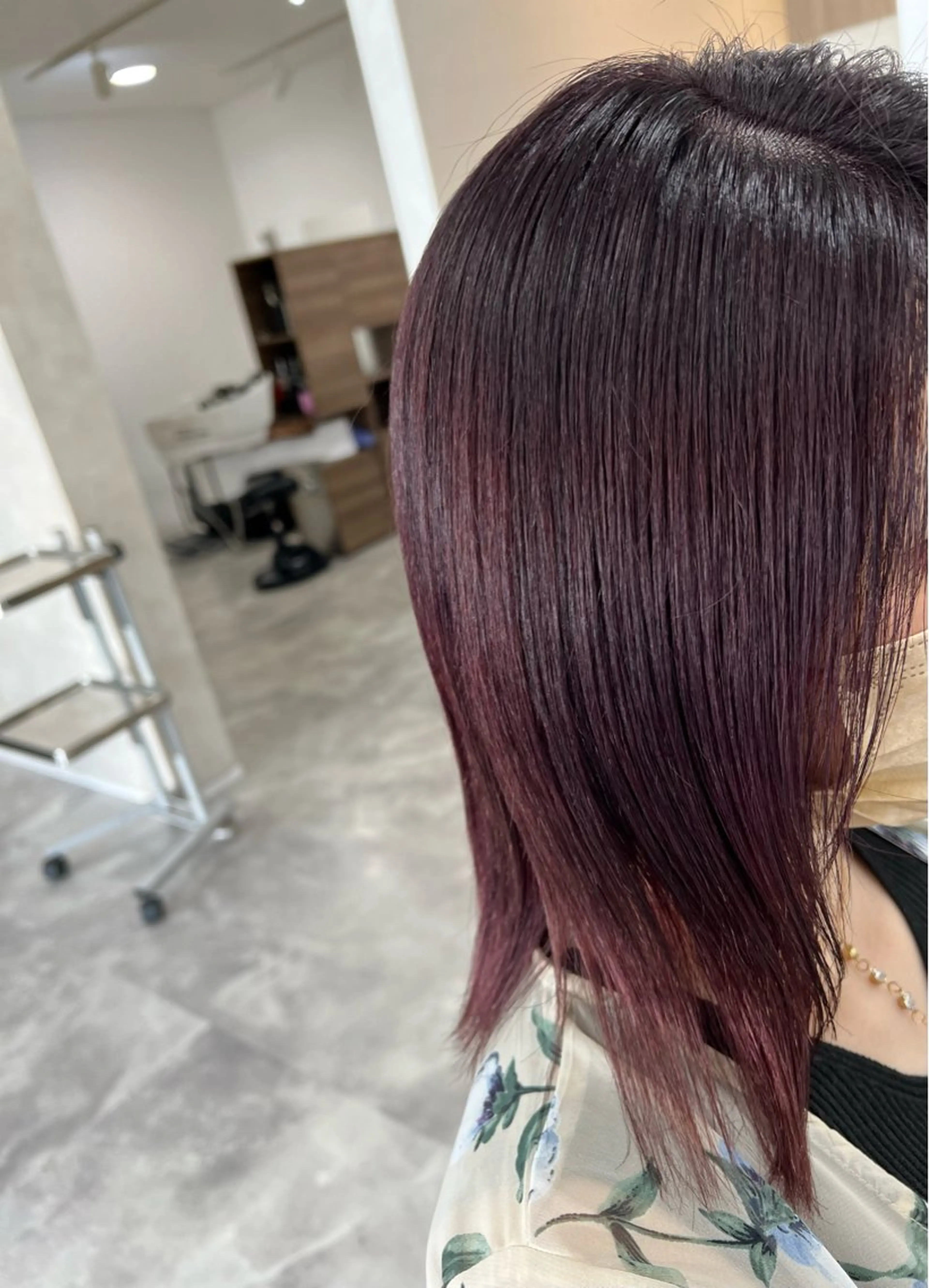 ミディアム 透明感/レイヤー💎 髪質改善/希美のヘアスタイル