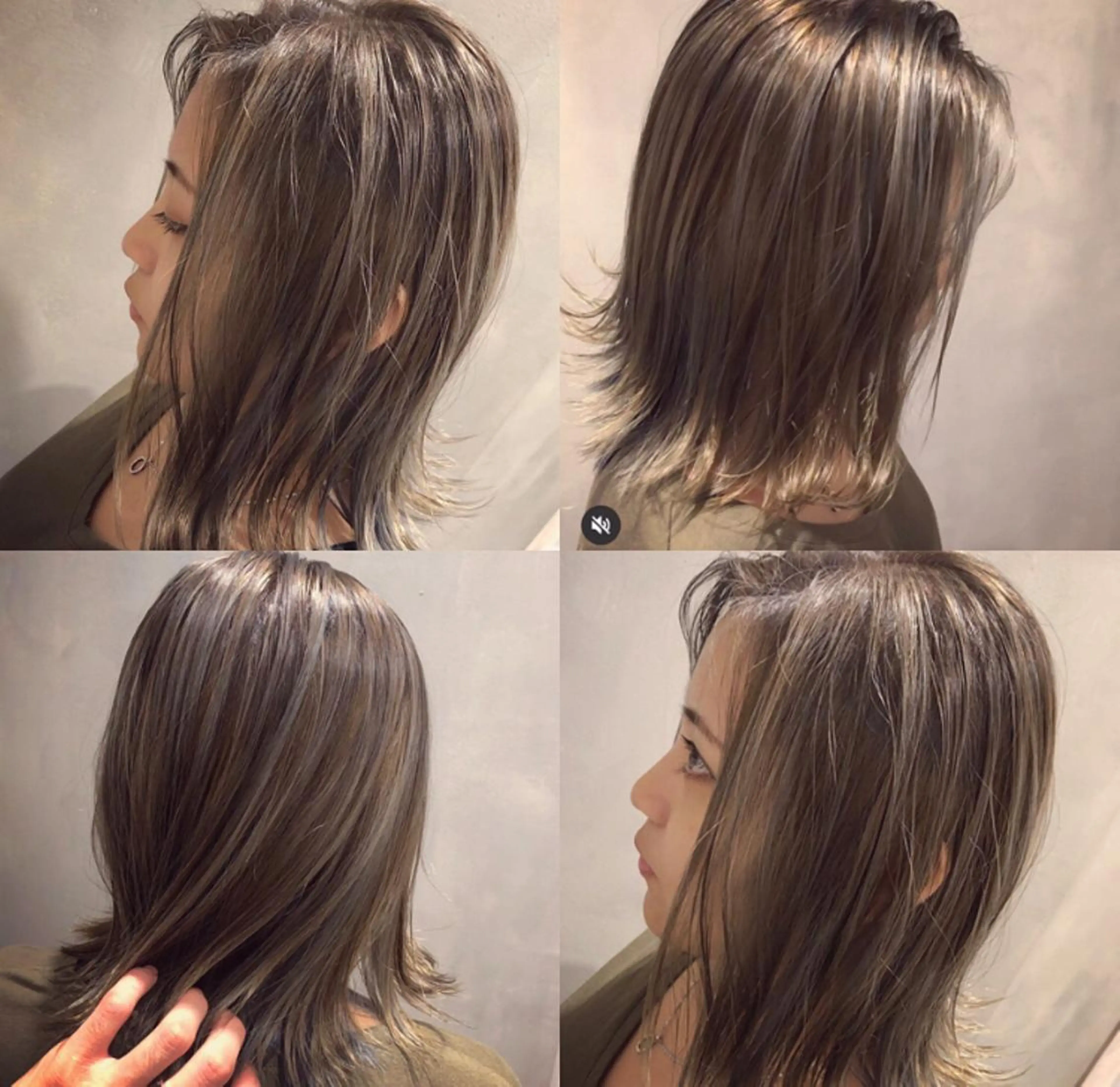 カラー 髪質改善⭐️ 桜場のヘアスタイル