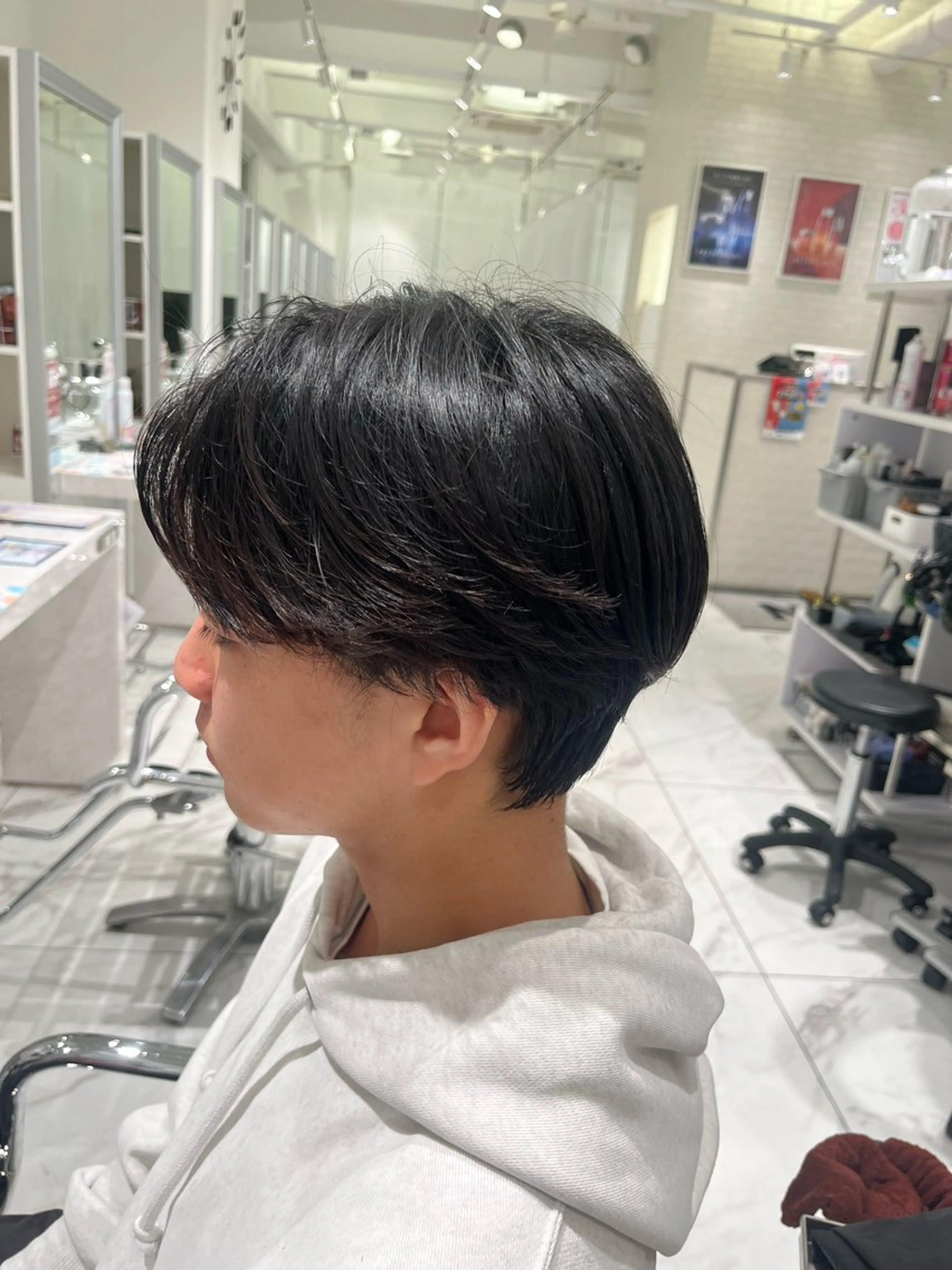 パーマ メンズ メンズパーマ カット パーマ 橋本 七海のヘアスタイル