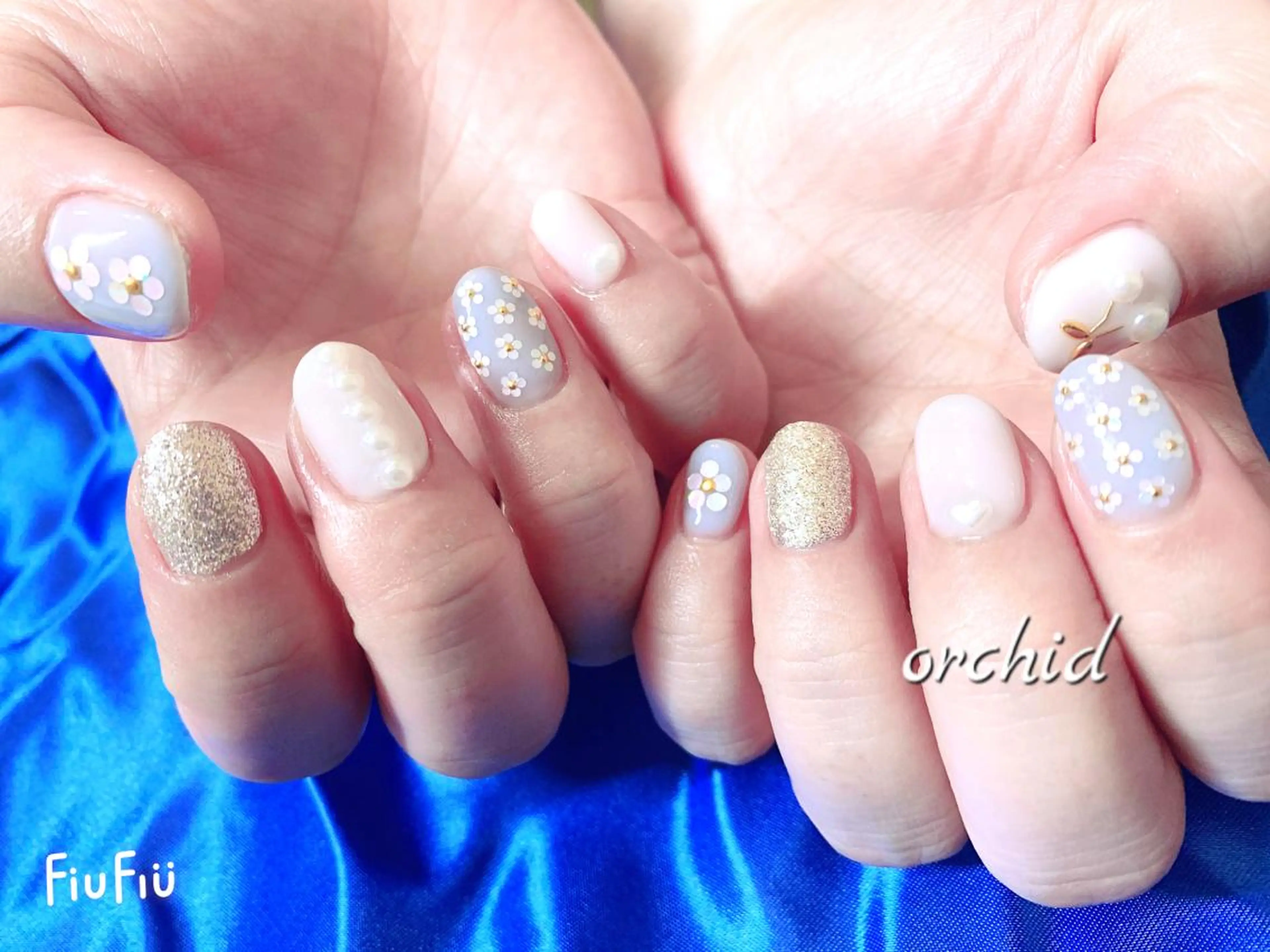 ネイル orchid ♡オーキッドのネイルデザイン