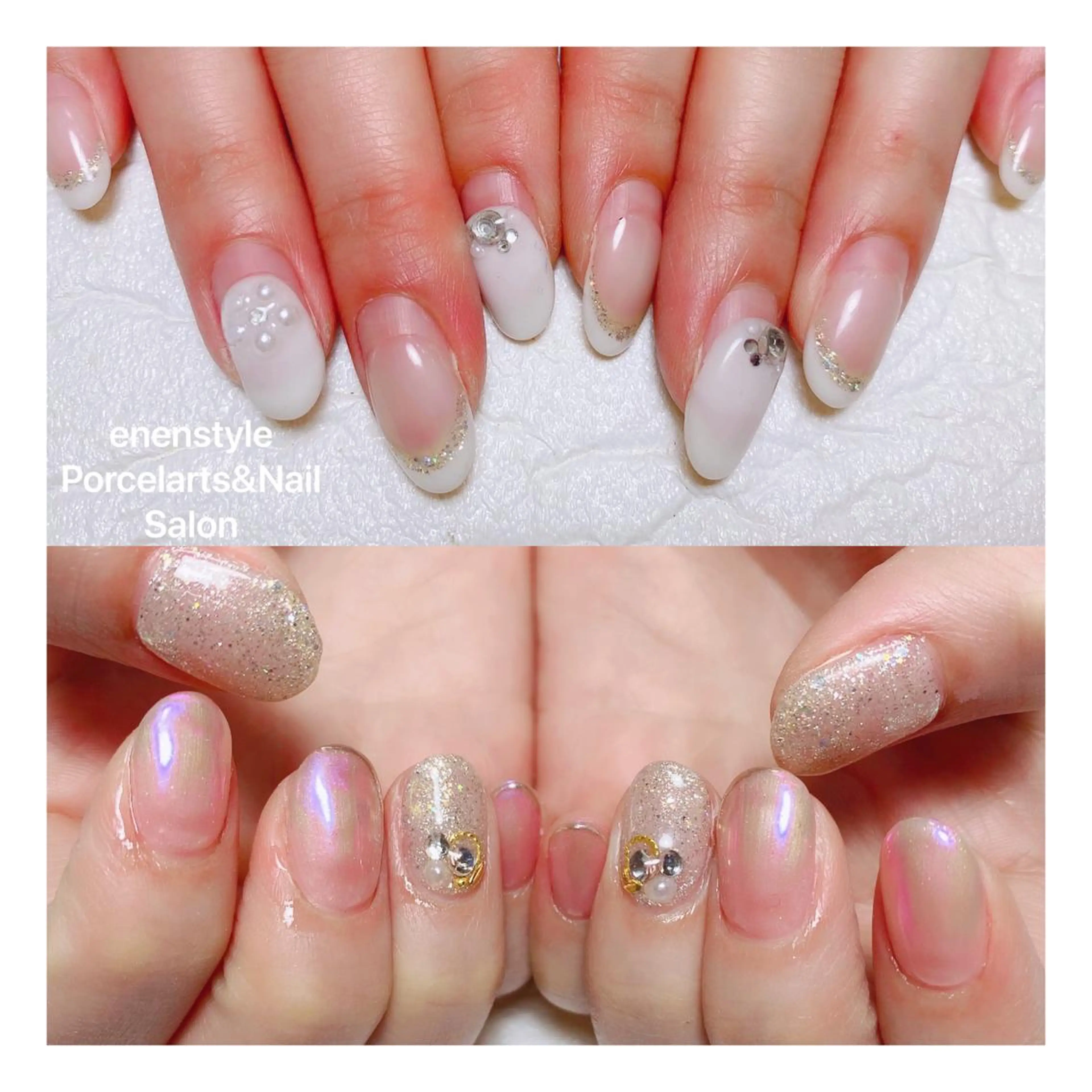 ショート ネイル ハンドネイル 👑enen style👑のネイルデザイン