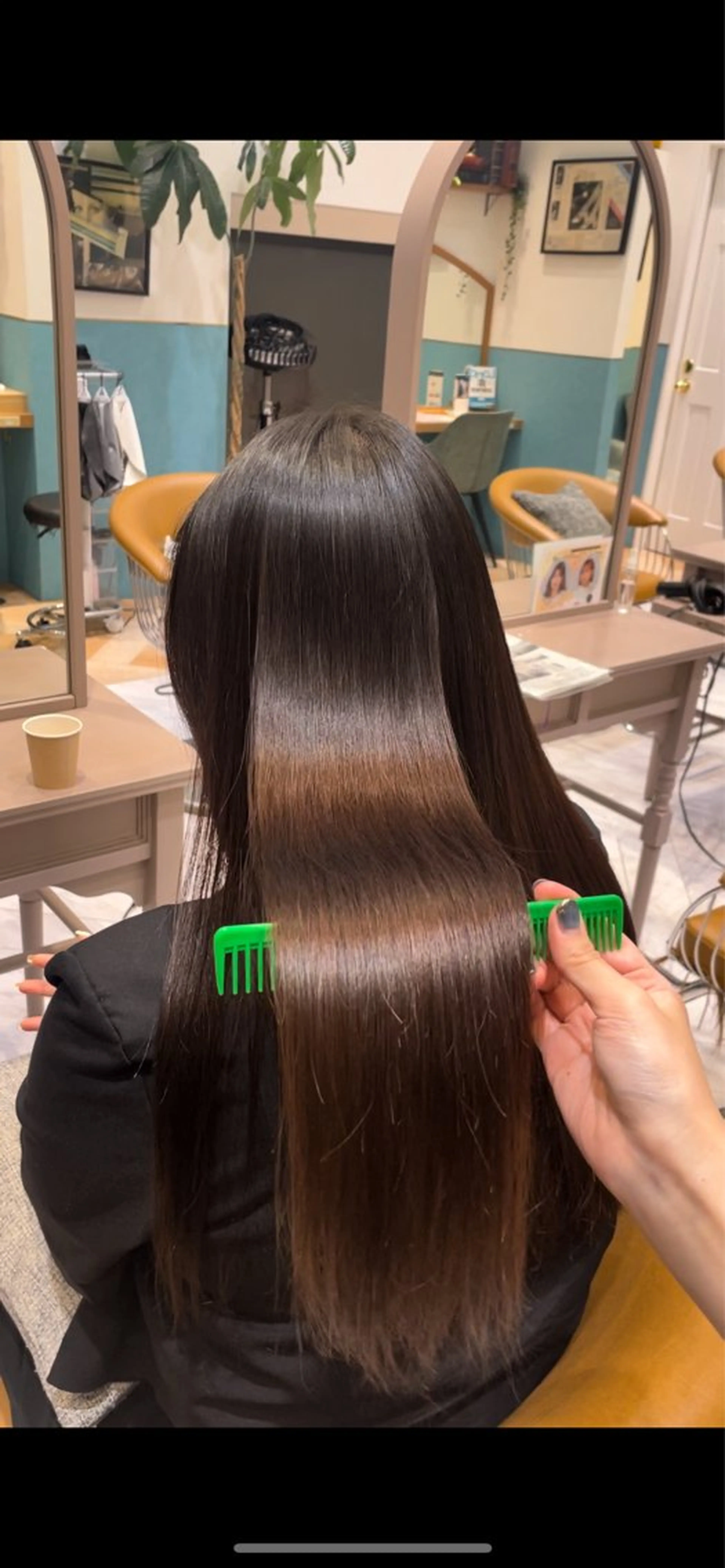 ロング カット トリートメント 🍎大人可愛い小顔 ボブ🍏shioのヘアスタイル