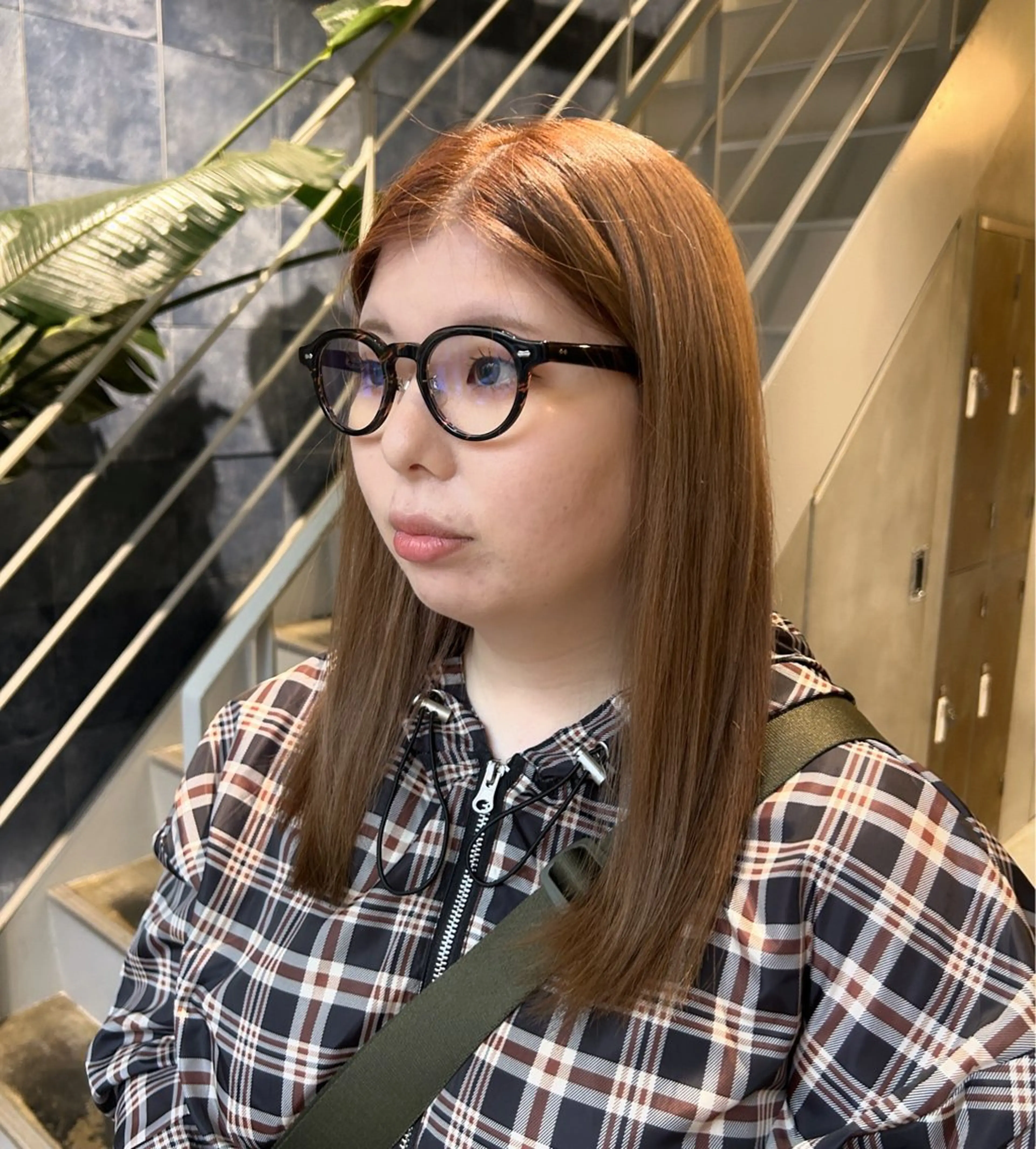 ロング 橋本 彩音のヘアスタイル