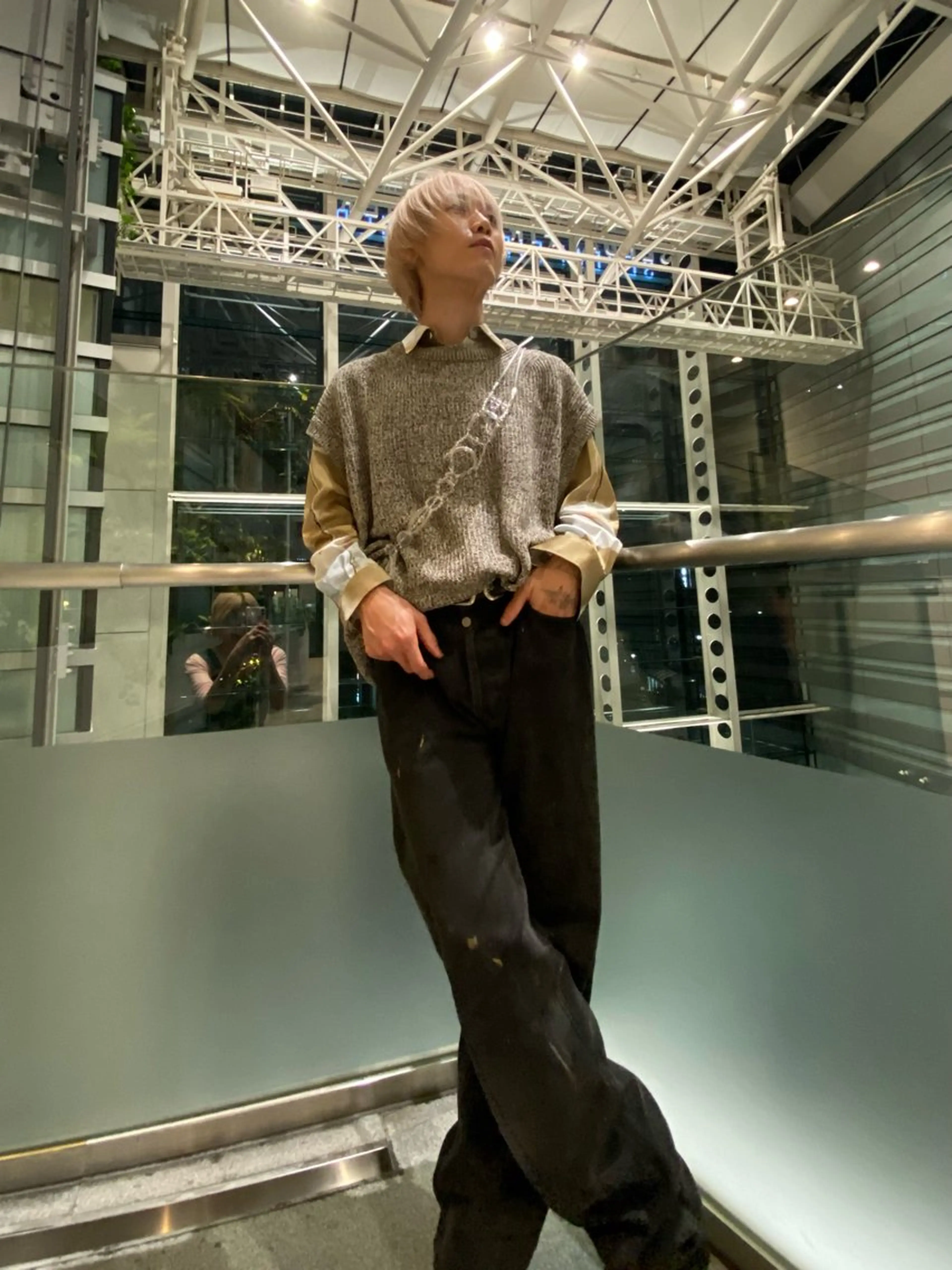 ショート カラー メンズ カット ヘアカラー トリートメント mai / linoah˚✧のヘアスタイル