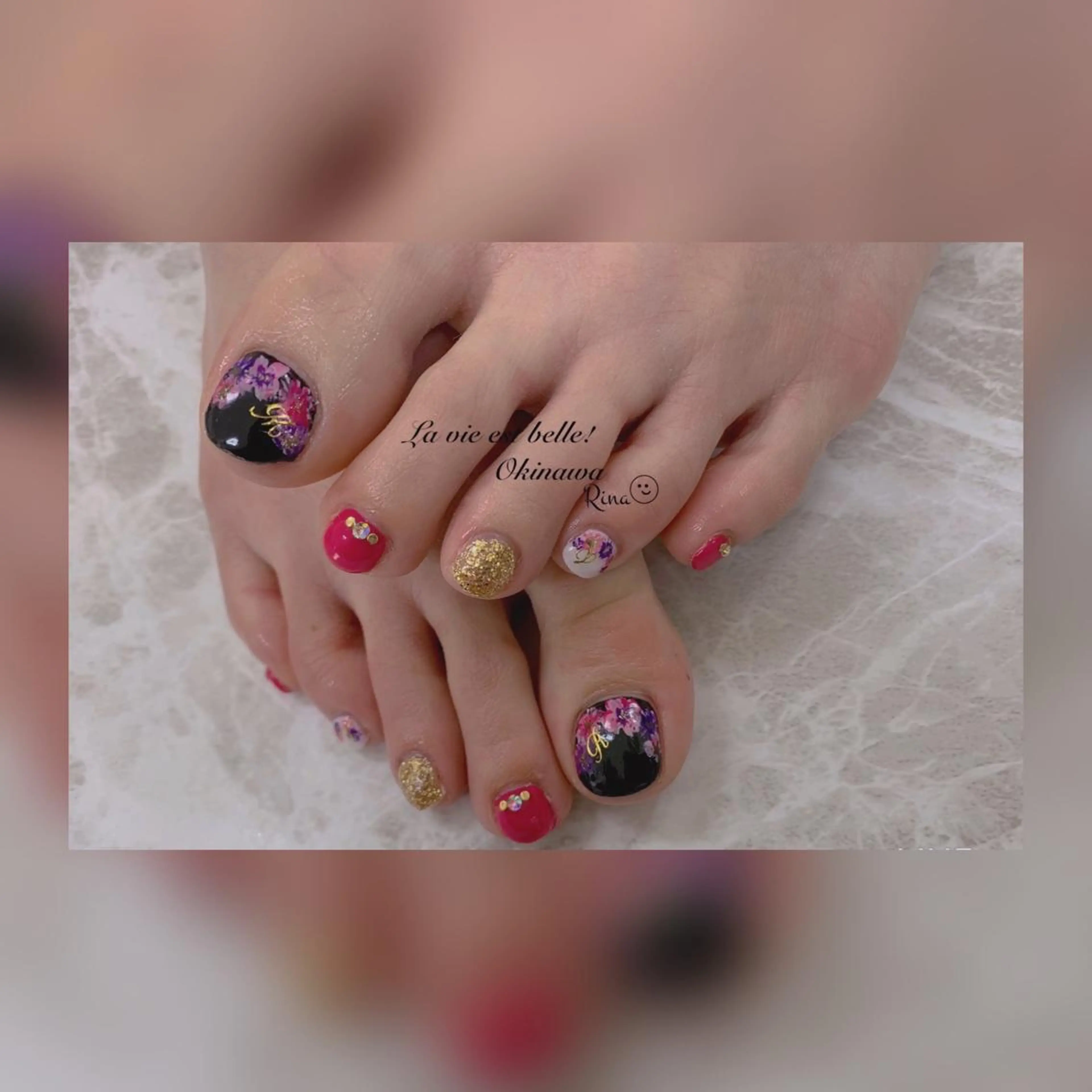 ネイル アトリエ ラヴィエベルのネイルデザイン