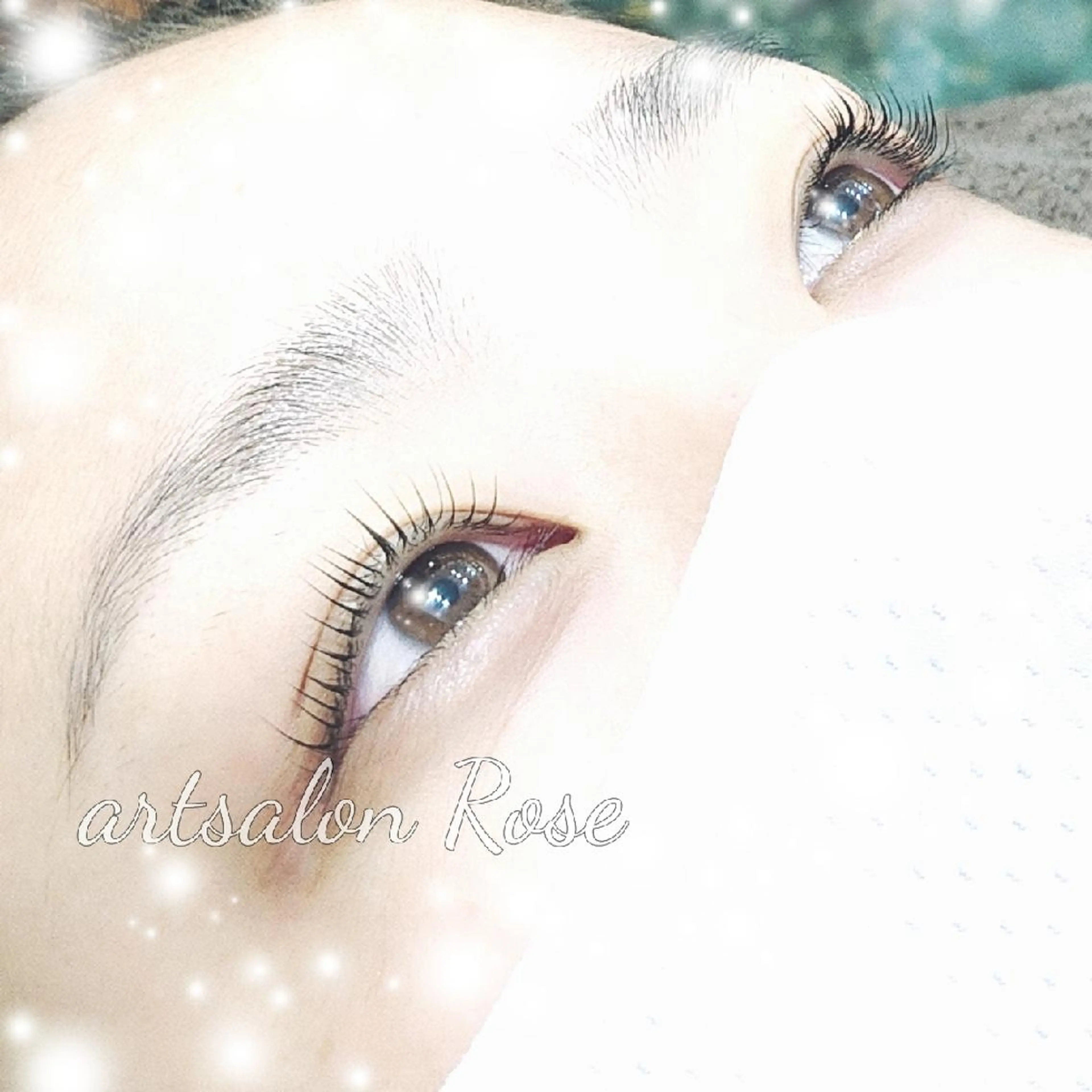 マツエク・マツパ パリジェンヌラッシュリフト まつげパーマ マツパ アートサロン ロゼ　AIのマツエク・マツパデザイン
