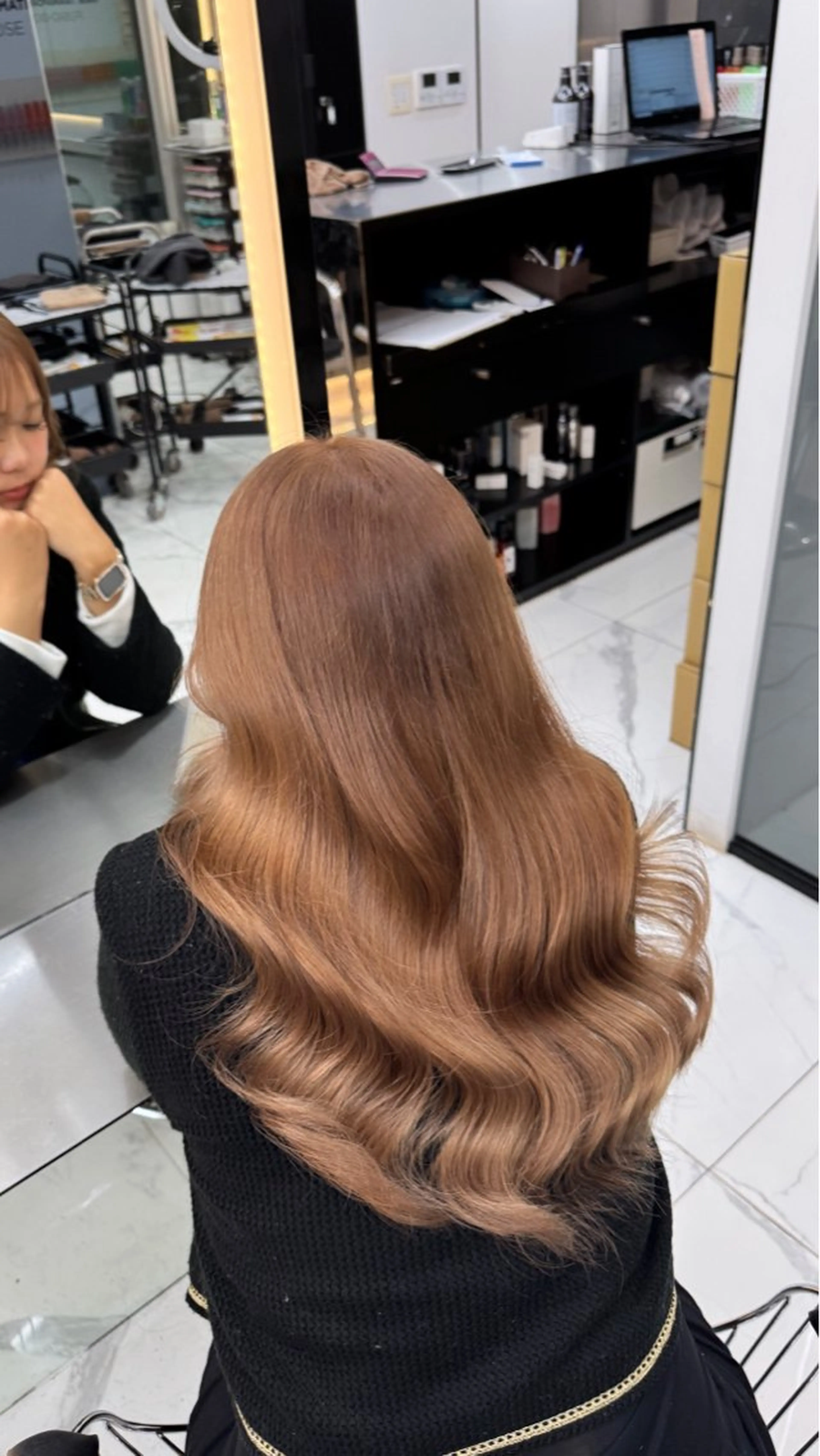 ロング lapis 渋谷本店 きりかのヘアスタイル