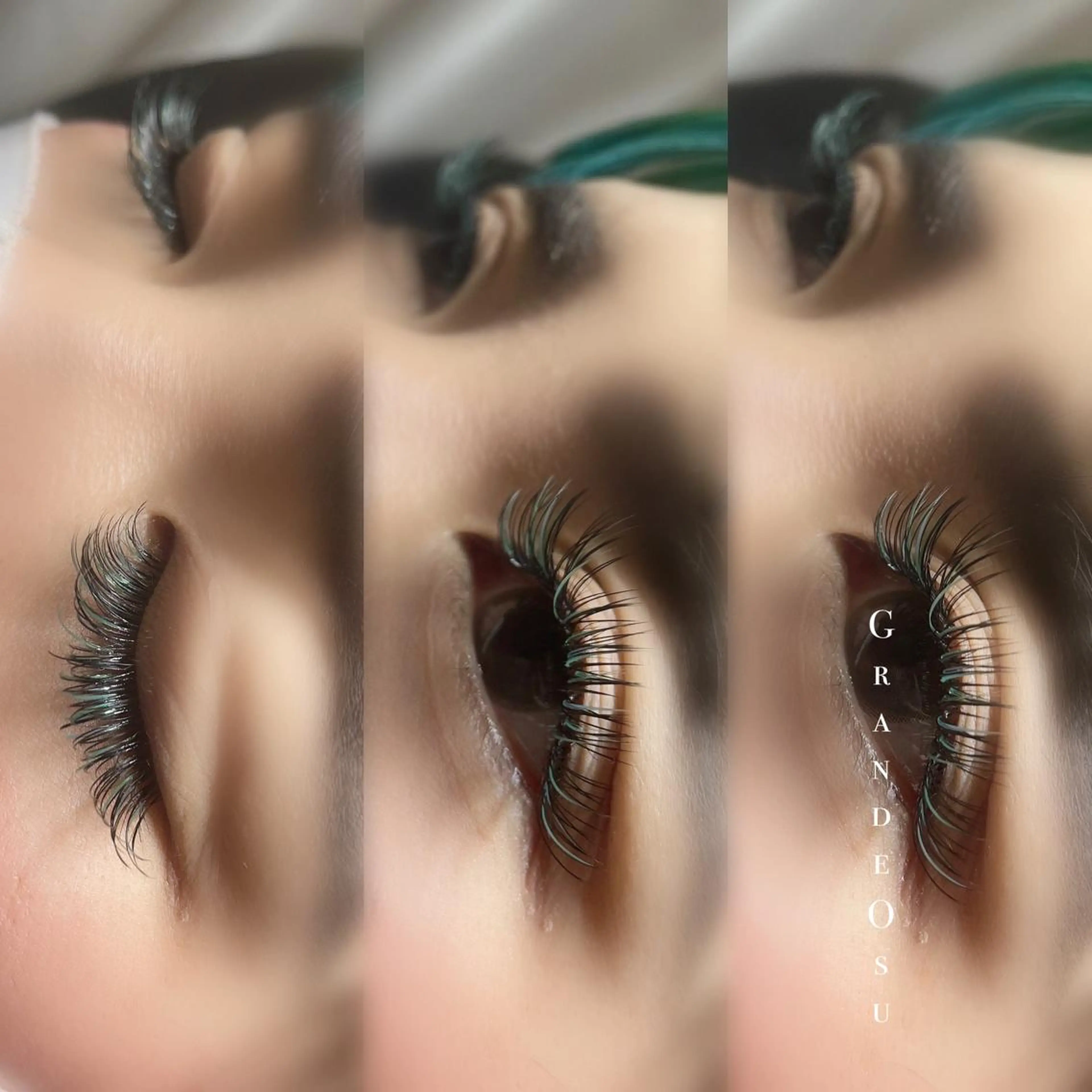 マツエク・マツパ バインドロック ボリュームラッシュ マツエク GRANDE OSU 藤原/eye店長のマツエク・マツパデザイン