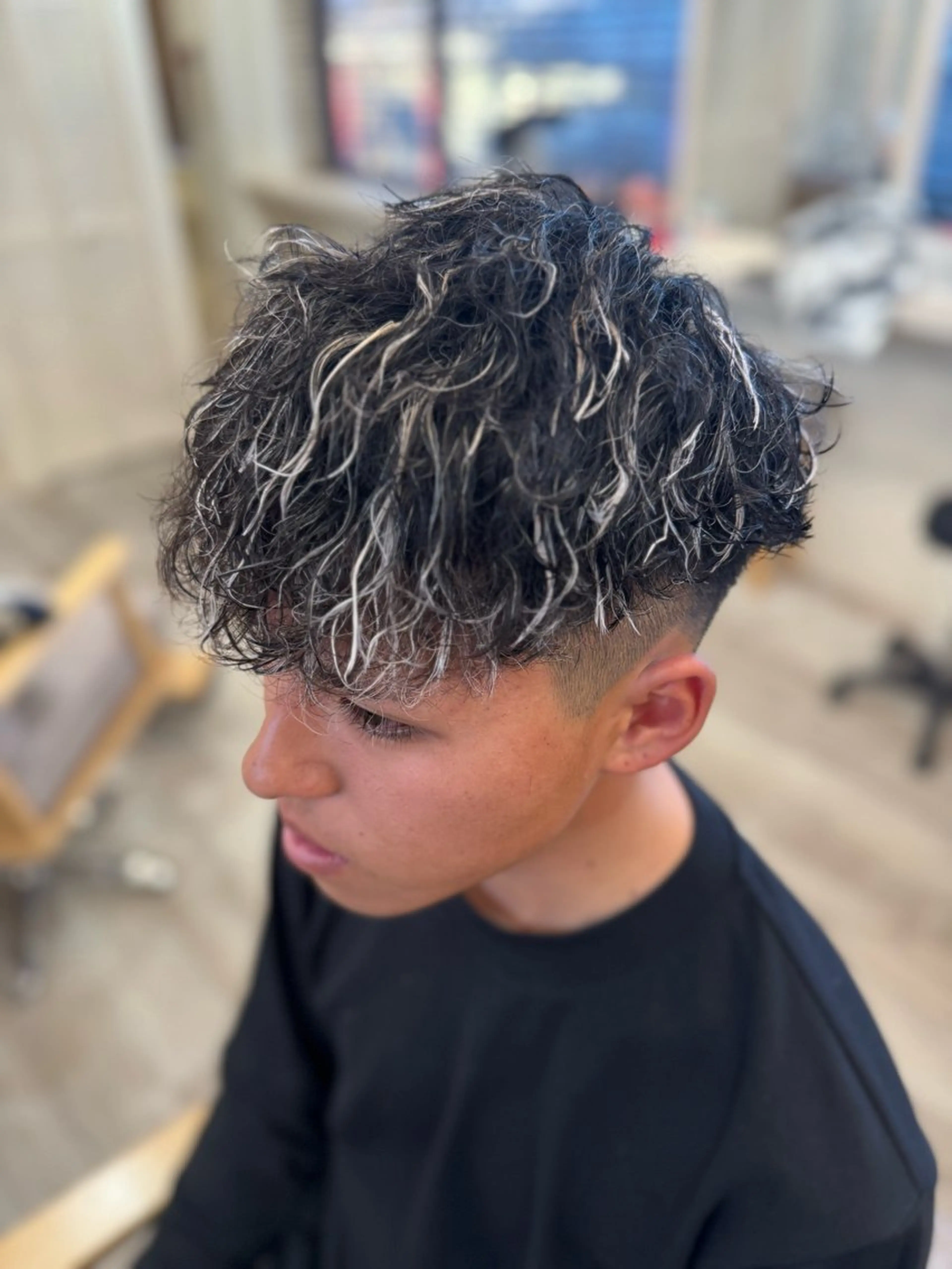 ショート カラー パーマ カット パーマ 👾TAMURA MAAYA👾のヘアスタイル