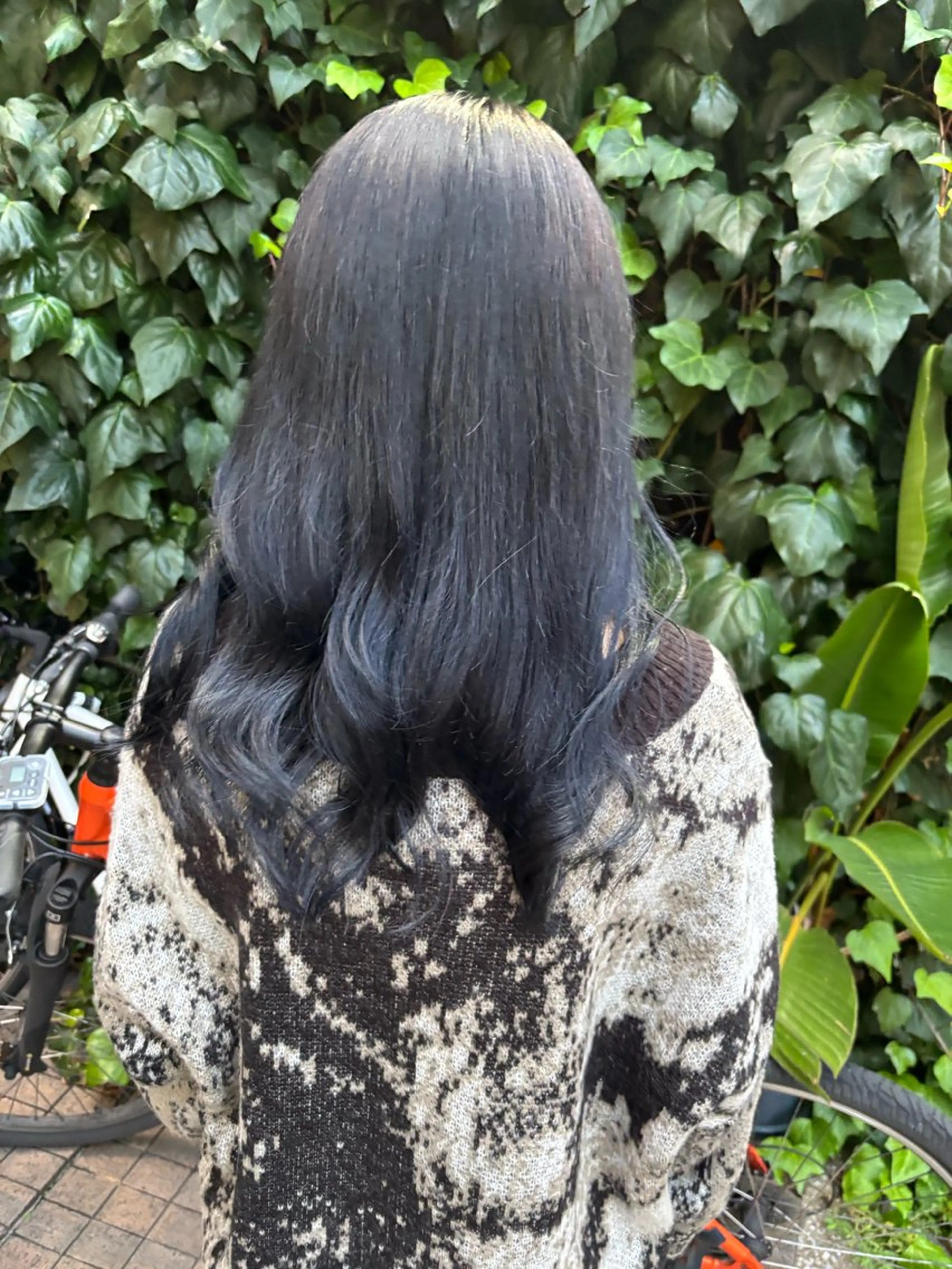 セミロング 🤍Nozomi/ オリーブカラー🌿のヘアスタイル