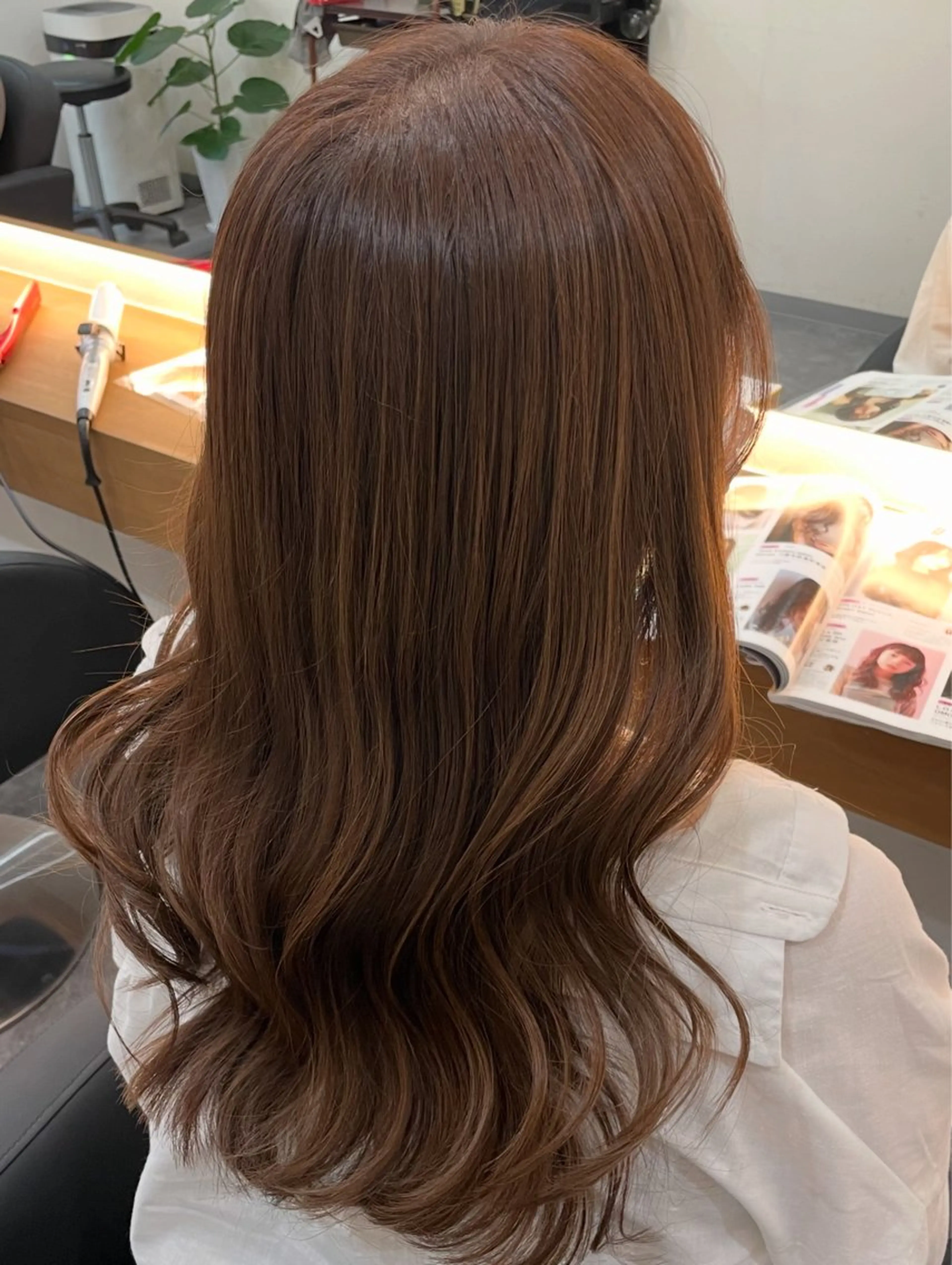 ロング カラー 郡山/透明感カラー /馬場アンドレアのヘアスタイル