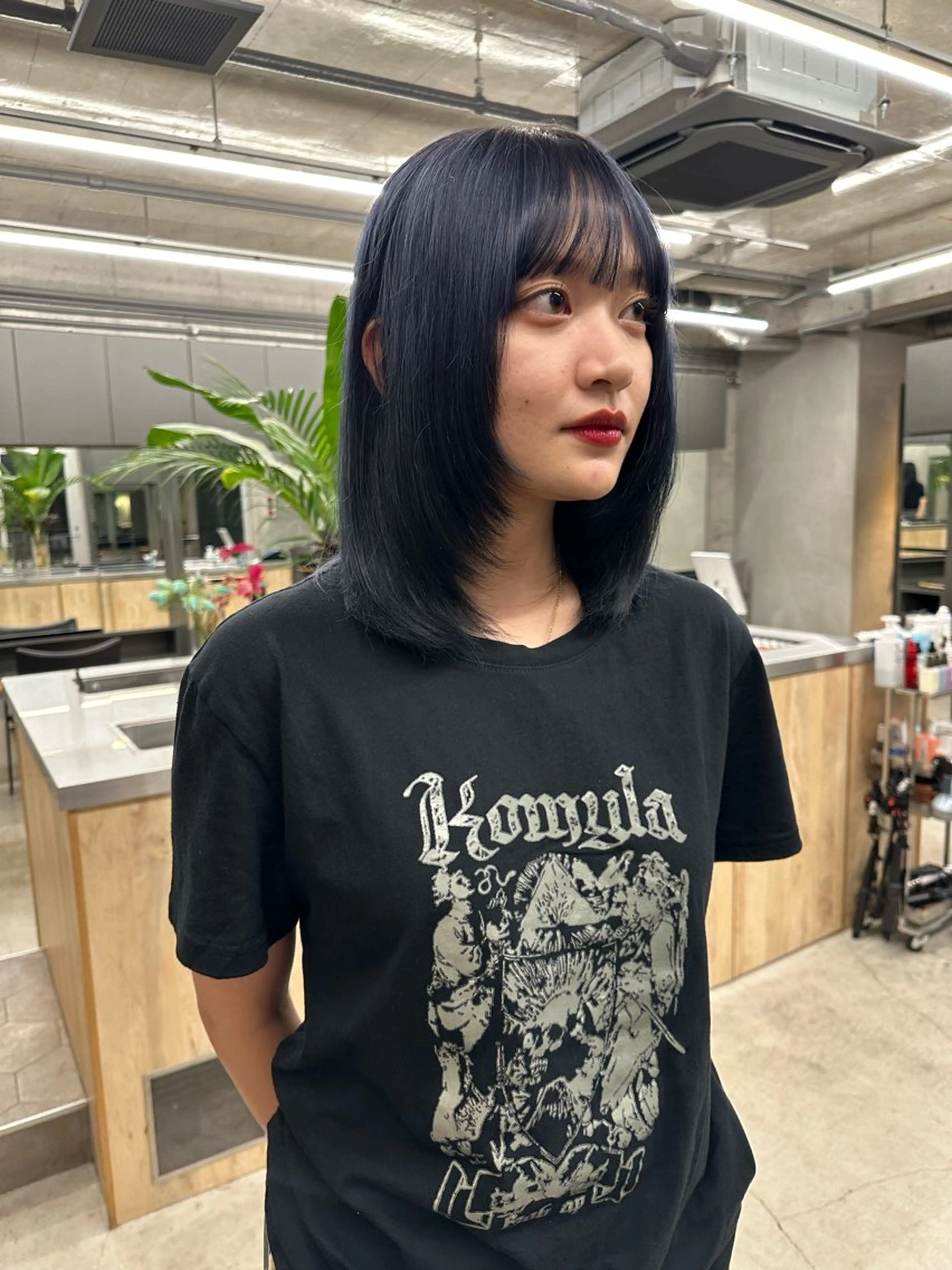 ミディアム ボブ/似合わせカット /ニュアンスカラーのヘアスタイル