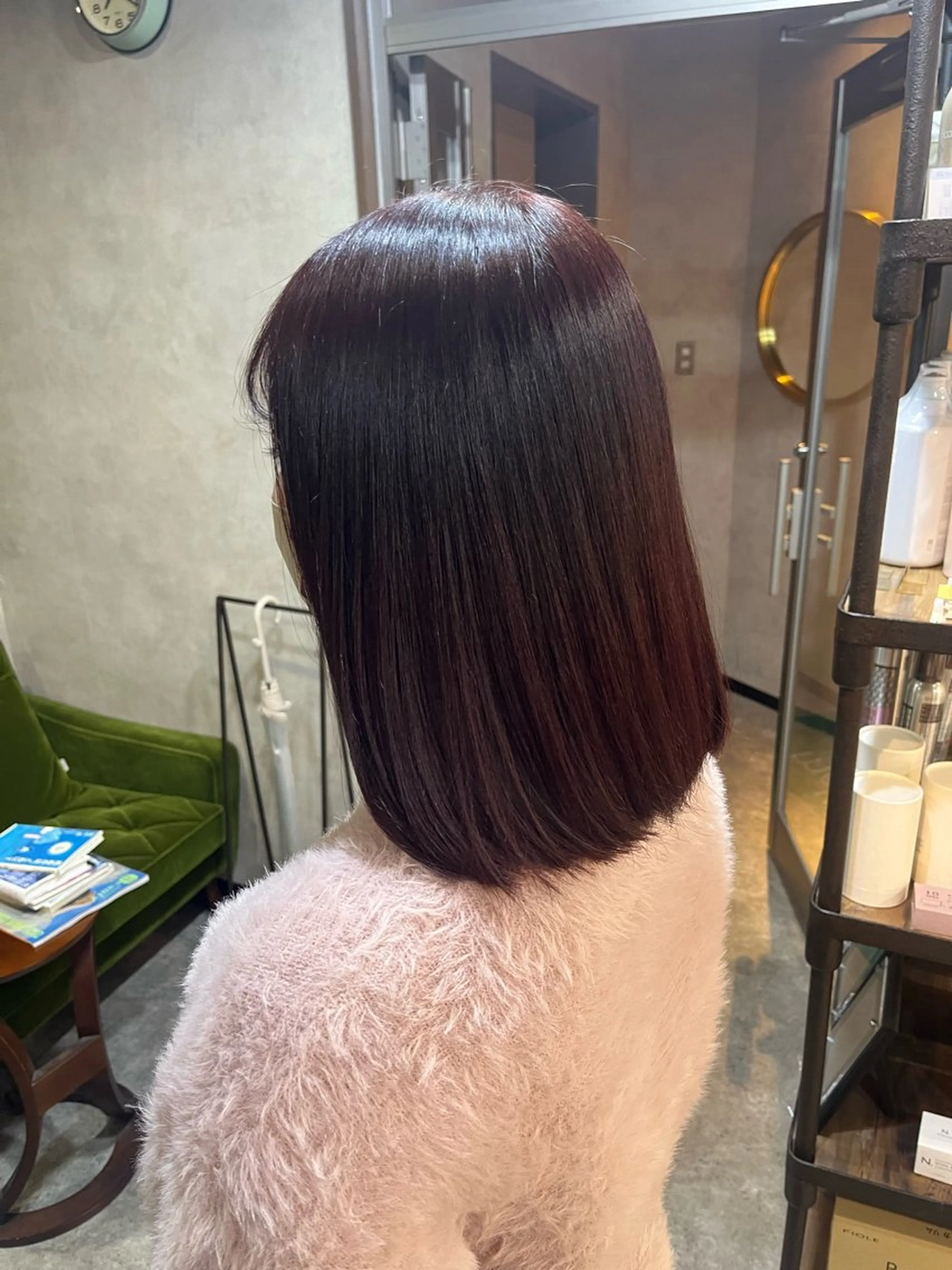 ミディアム カラー HAWND hair&life所属・ayane ito / HAWNDのヘアスタイル