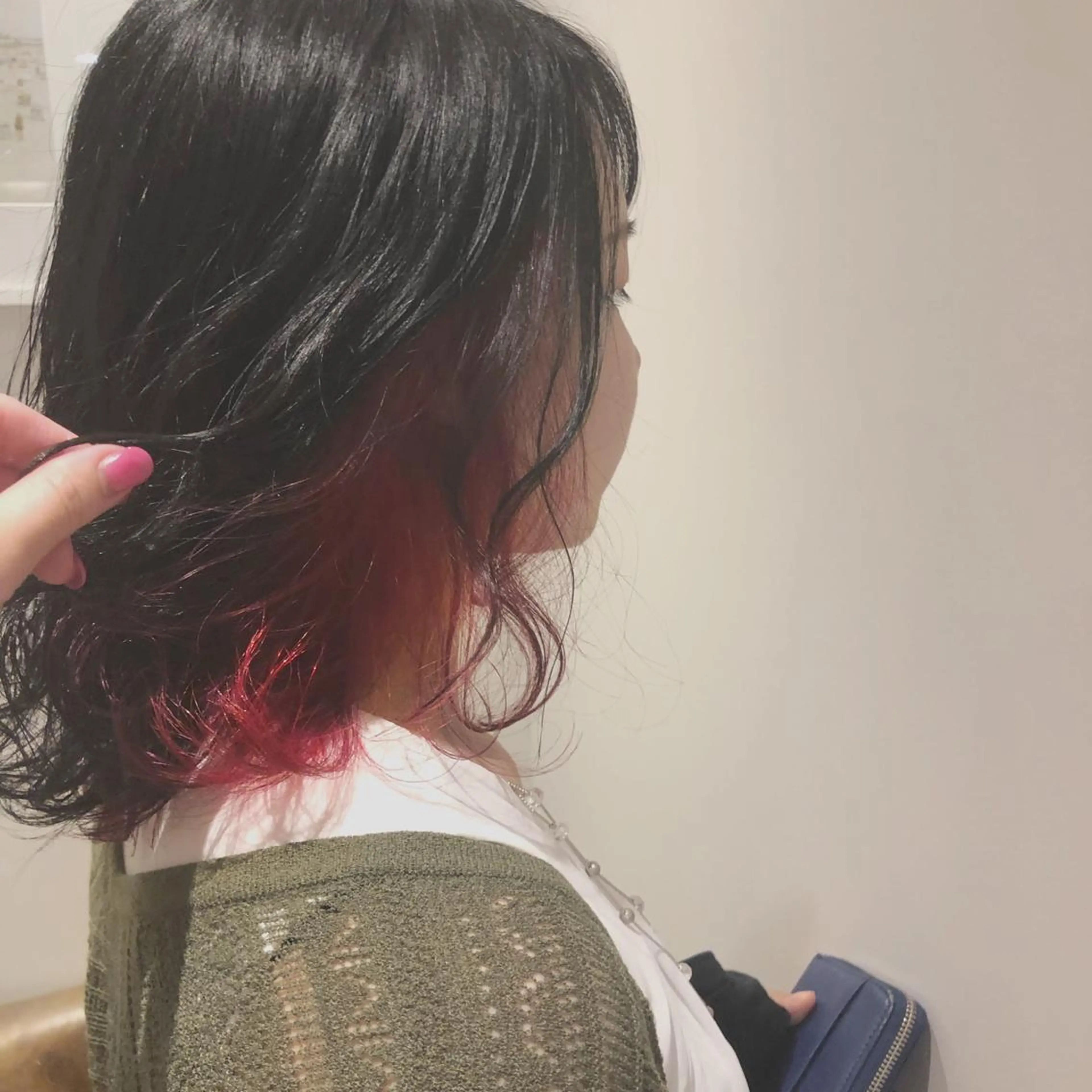 ミディアム カラー CheRiR【シェリール】所属・cherir髪質改善 パーソナルカラー診断のヘアスタイル