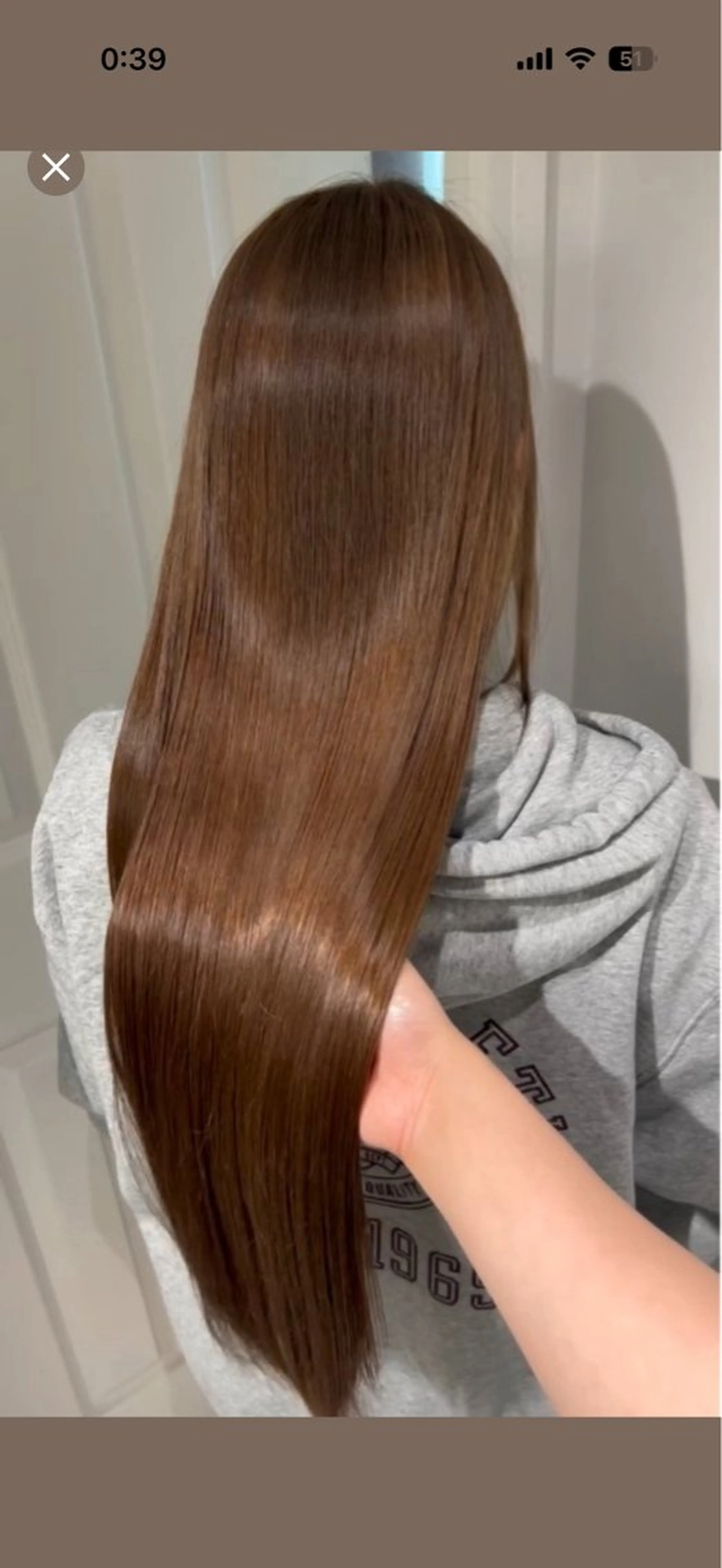 カラー ヘアカラー さな🎀暖色カラー /うる艶カラーのヘアスタイル