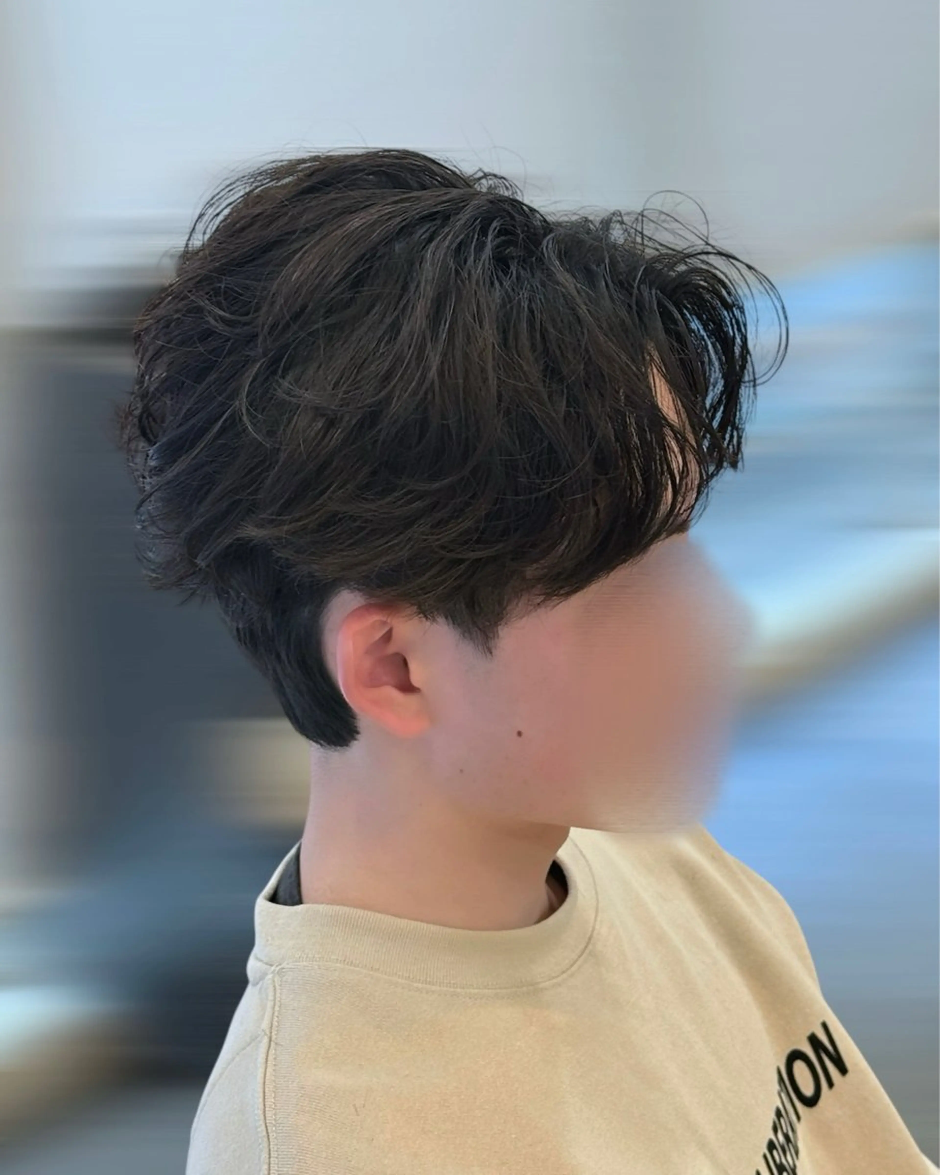 ショート パーマ メンズ 井ノ本 成海 / メンズパーマ特化のヘアスタイル