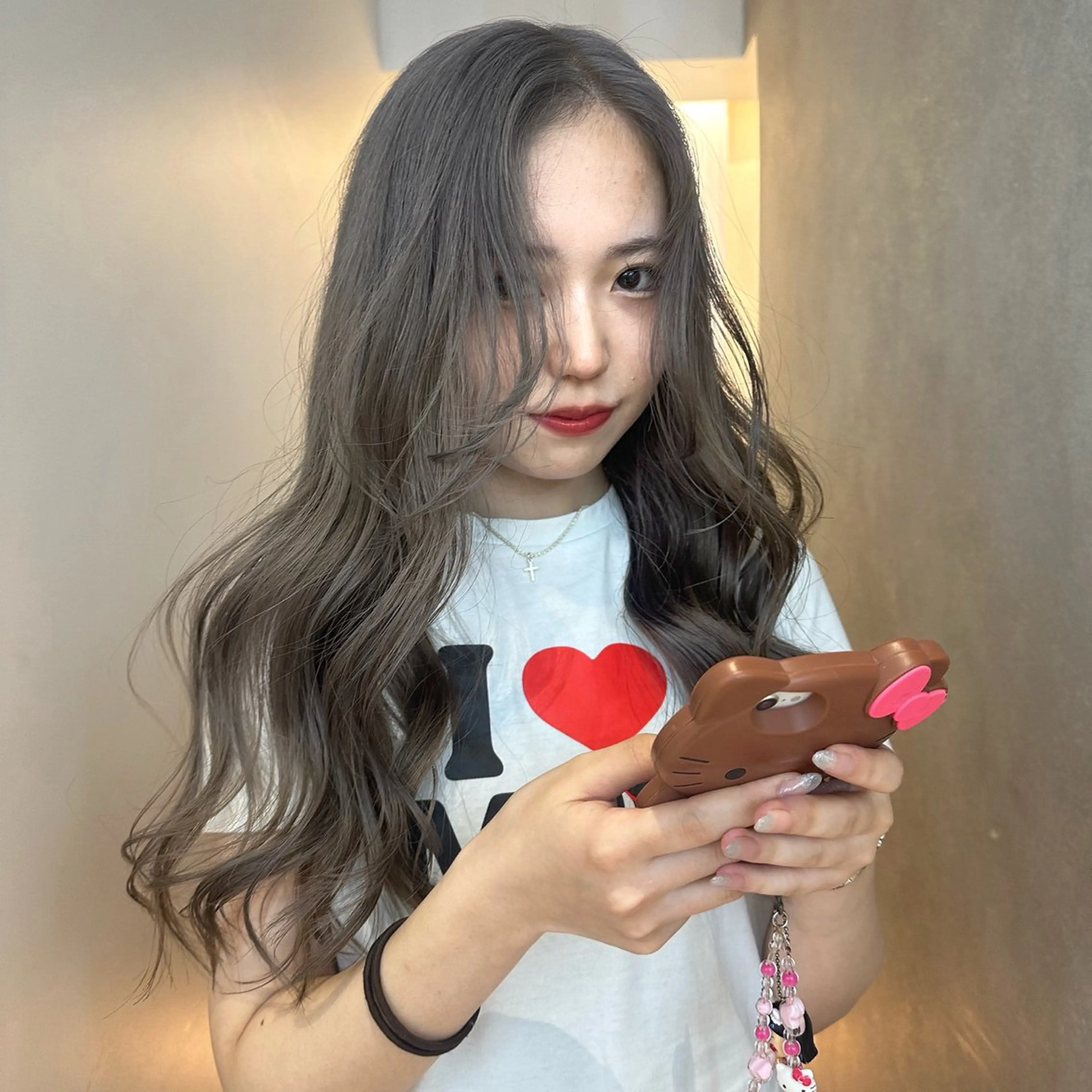 カラー ヘアカラー ハイトーン特化 pepe🎀のヘアスタイル